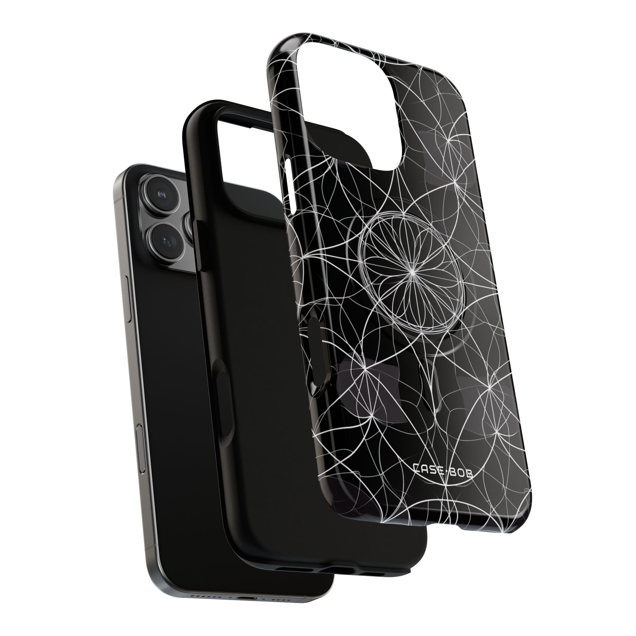 Radiant Petal Orbit iPhone 16 Pro Max Case - Tough+