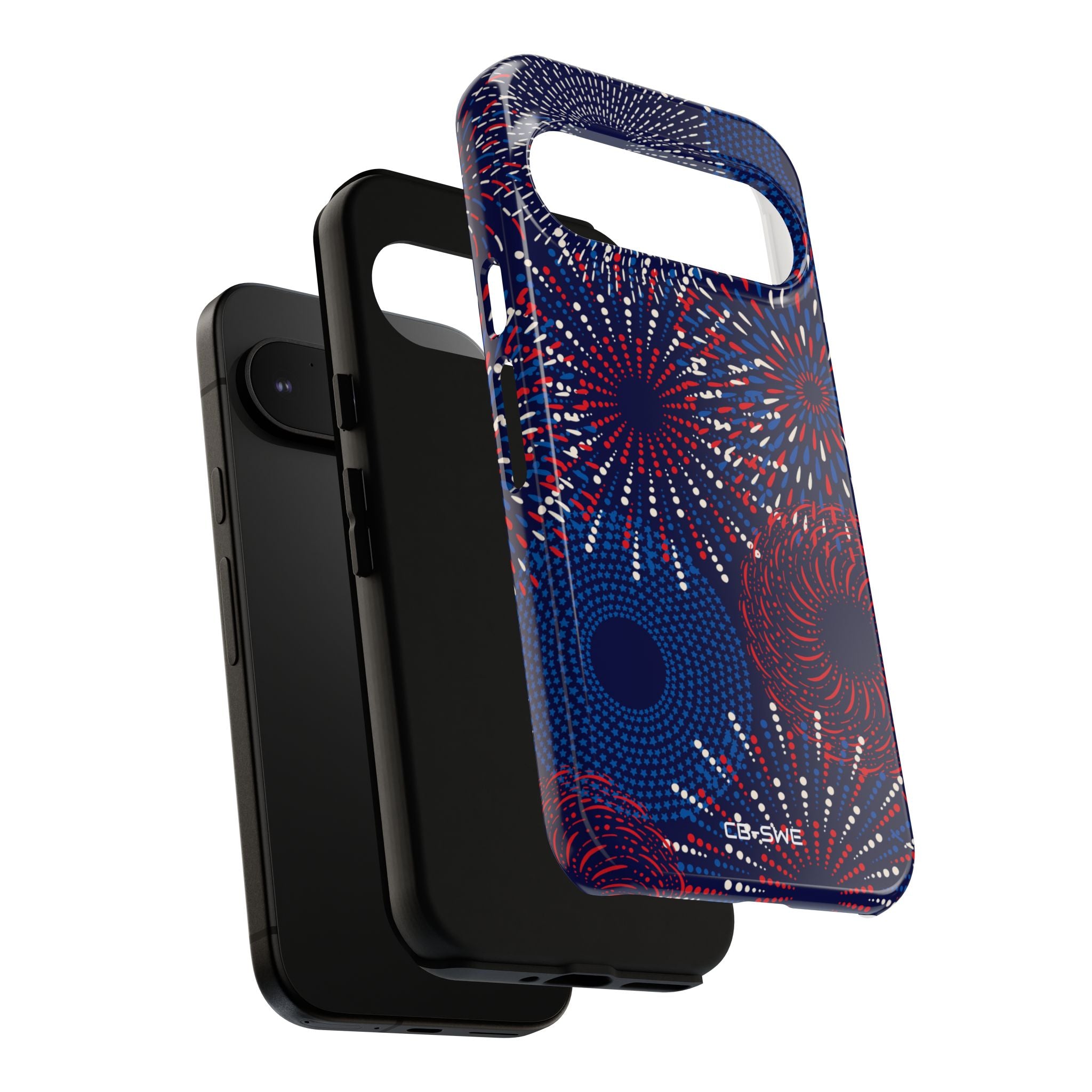 Vibrant Circles Emerge - Google Pixel Case