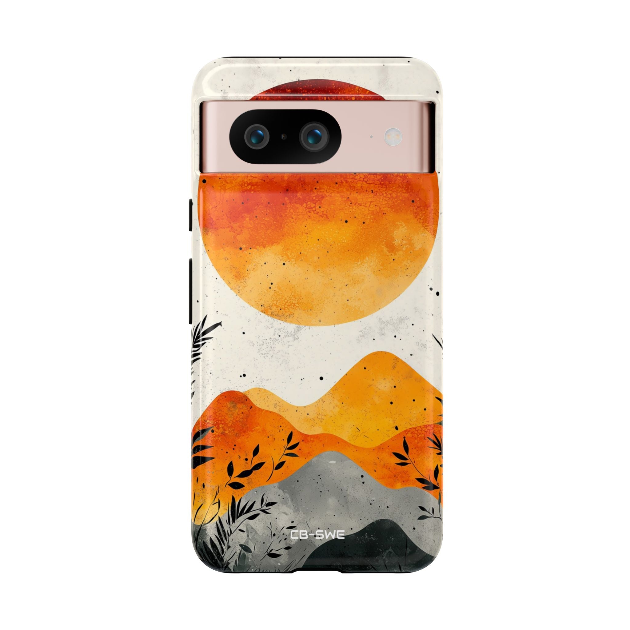 Sun Illuminates Mountains - Google Pixel Case