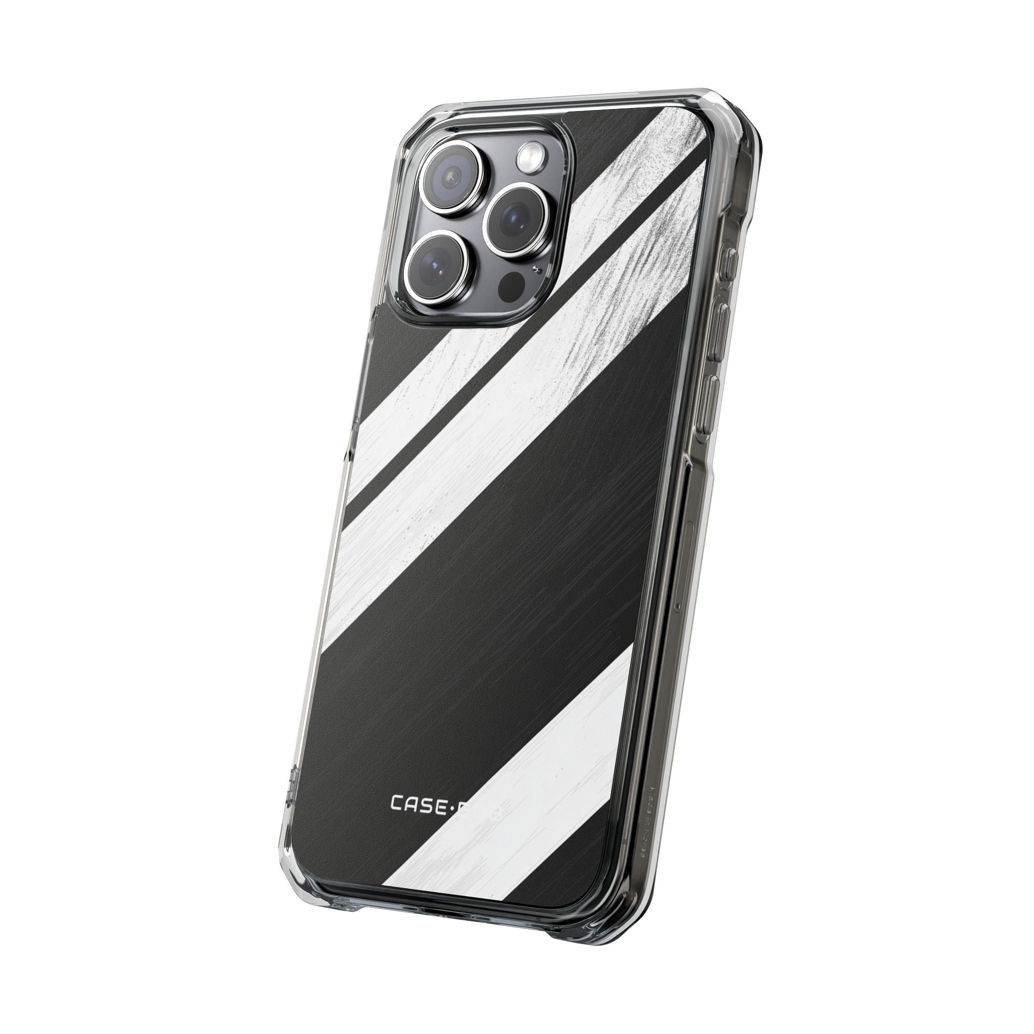 Distressed Stripe Motion iPhone 15 Pro Max Case - Impact