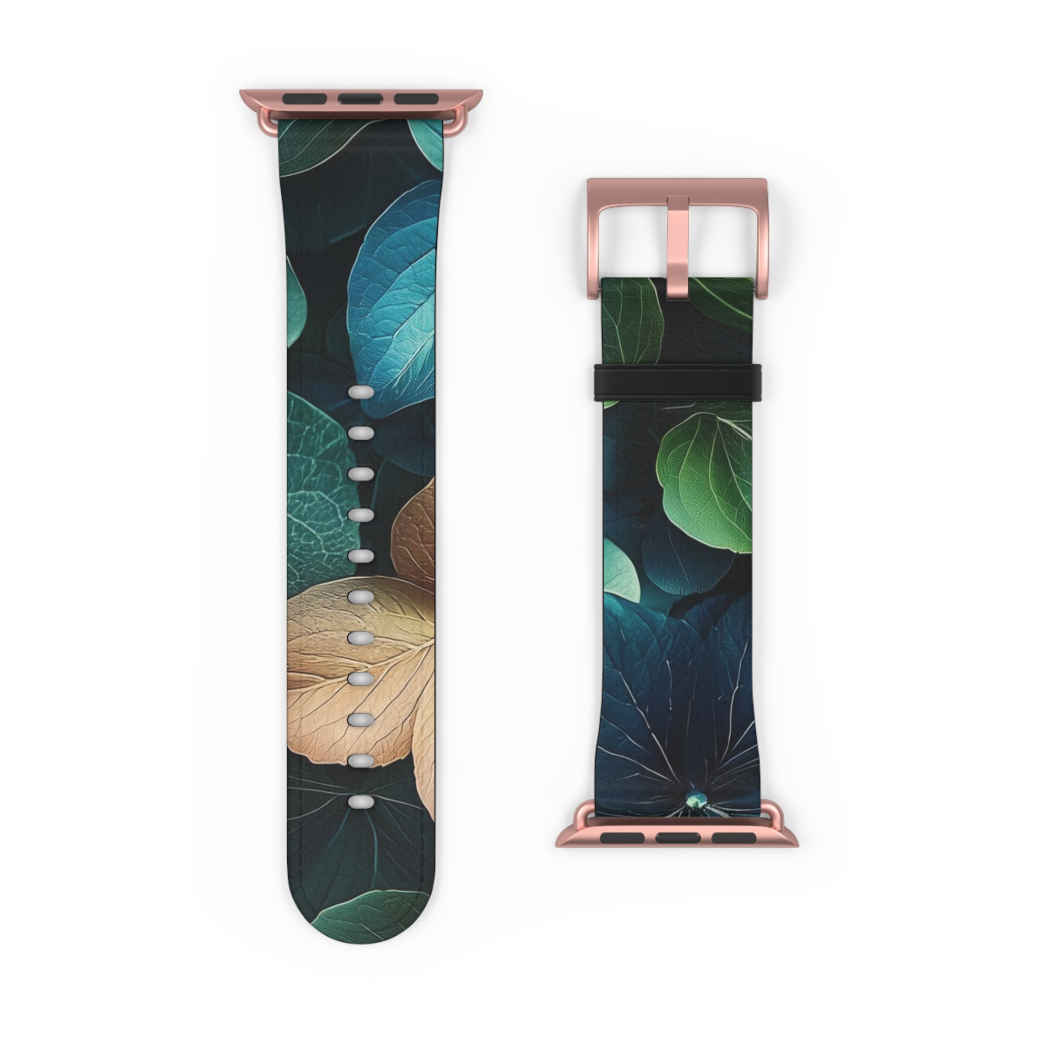 Teal Bloom - Watch Band