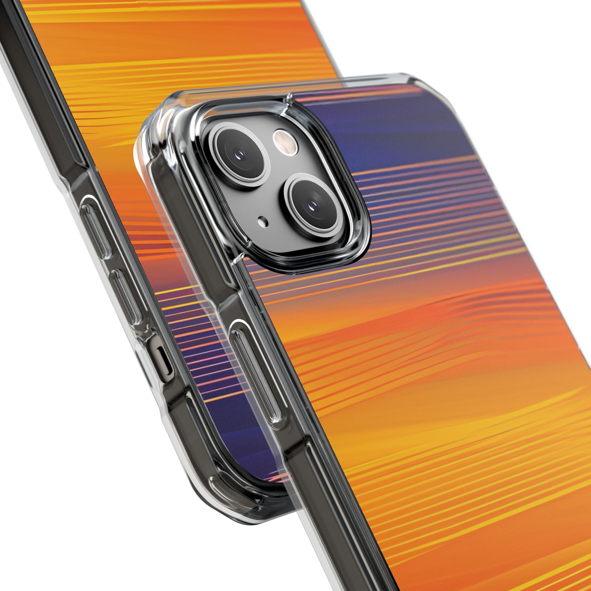 Vibrant Lines Flow iPhone 14 - Impact Clear+
