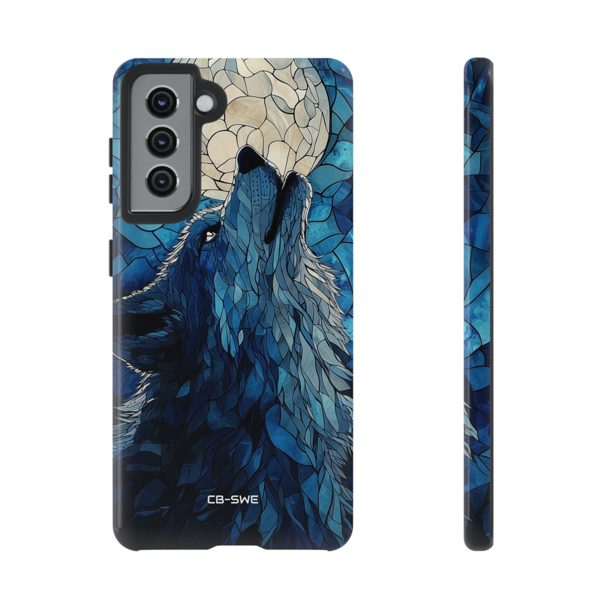 Wolf Howls Moonlight - Samsung Case