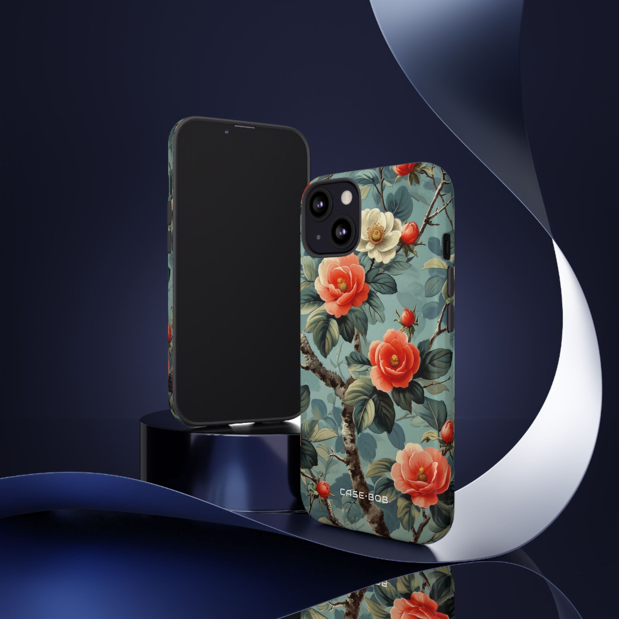 Coral Bloom iPhone 13 Case - Tough