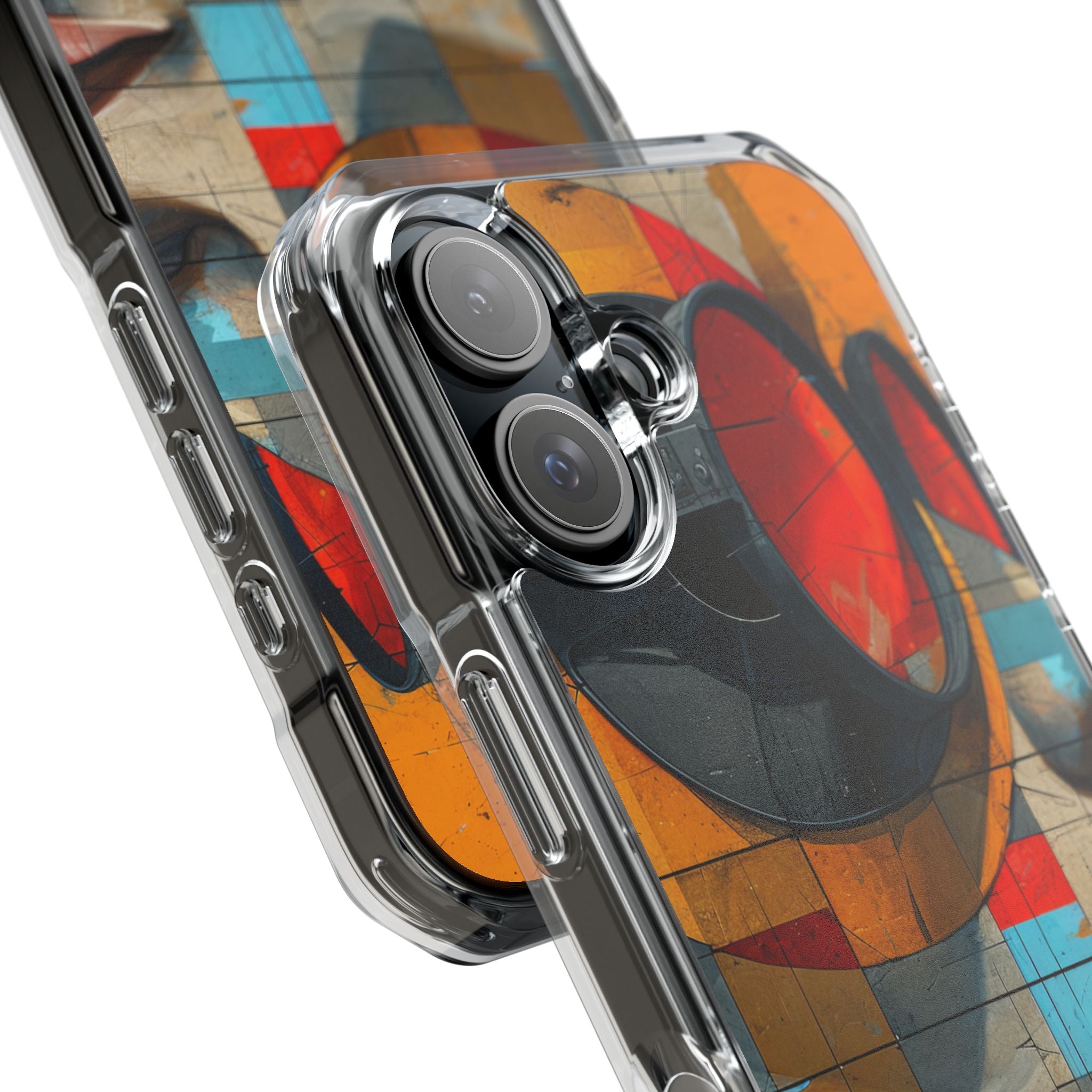 Futuristic Cubist Visions iPhone 16 - Impact Clear+