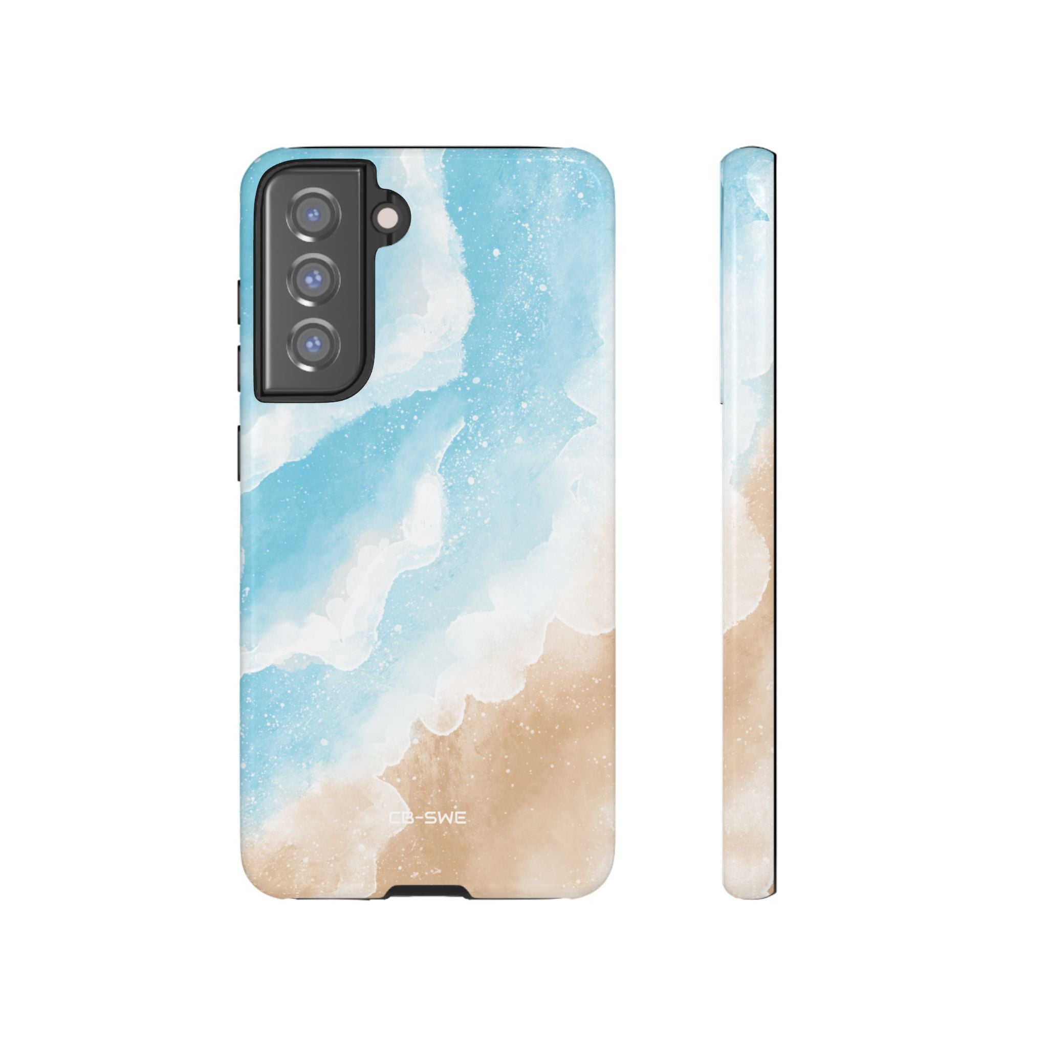Serene Coastal Whispers - Samsung Case