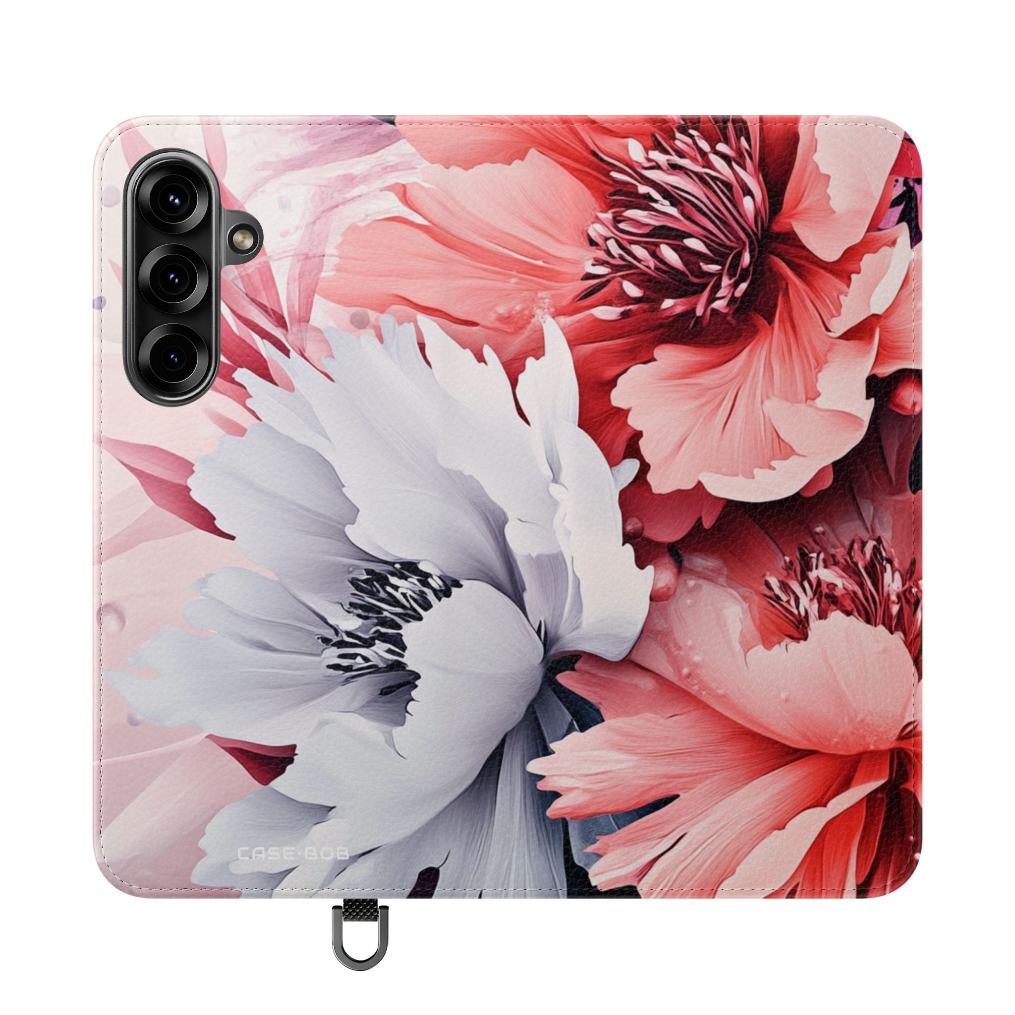 Coral Blossom - Samsung S25+ Case - Wallet