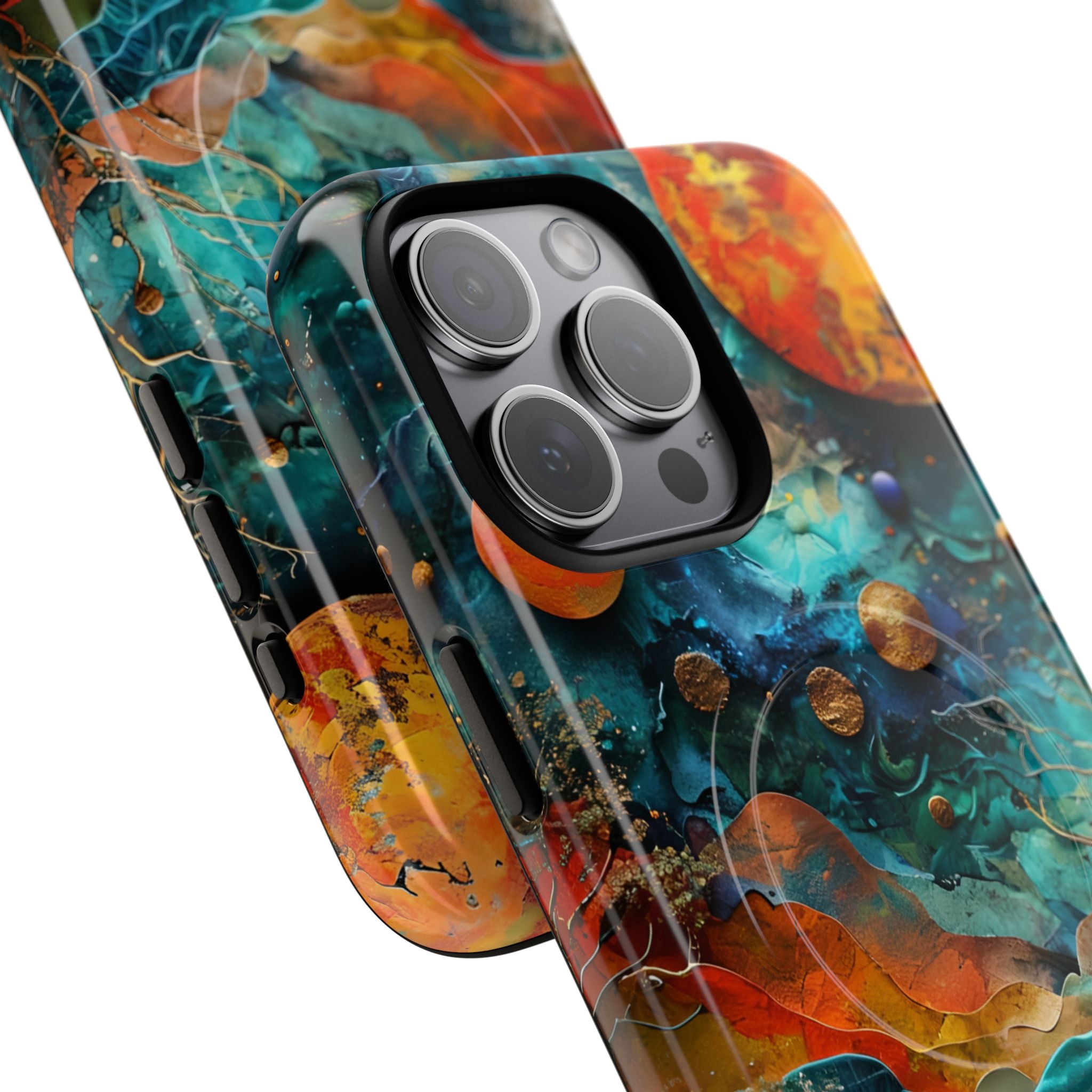 Dreamlike Fantasy Landscape Mixed Media Art iPhone 15 - Tough+