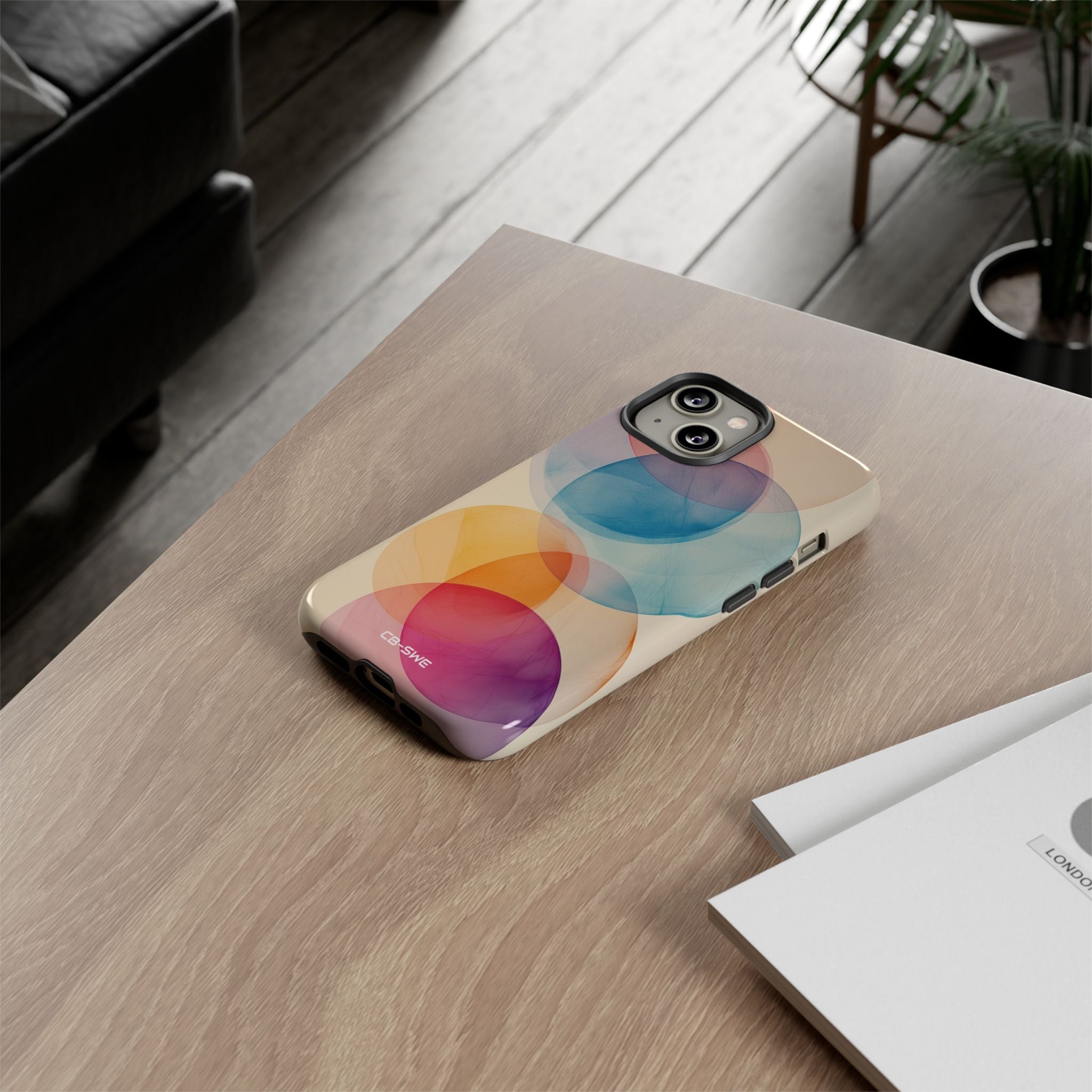**Circles Embrace Light** - iPhone Case