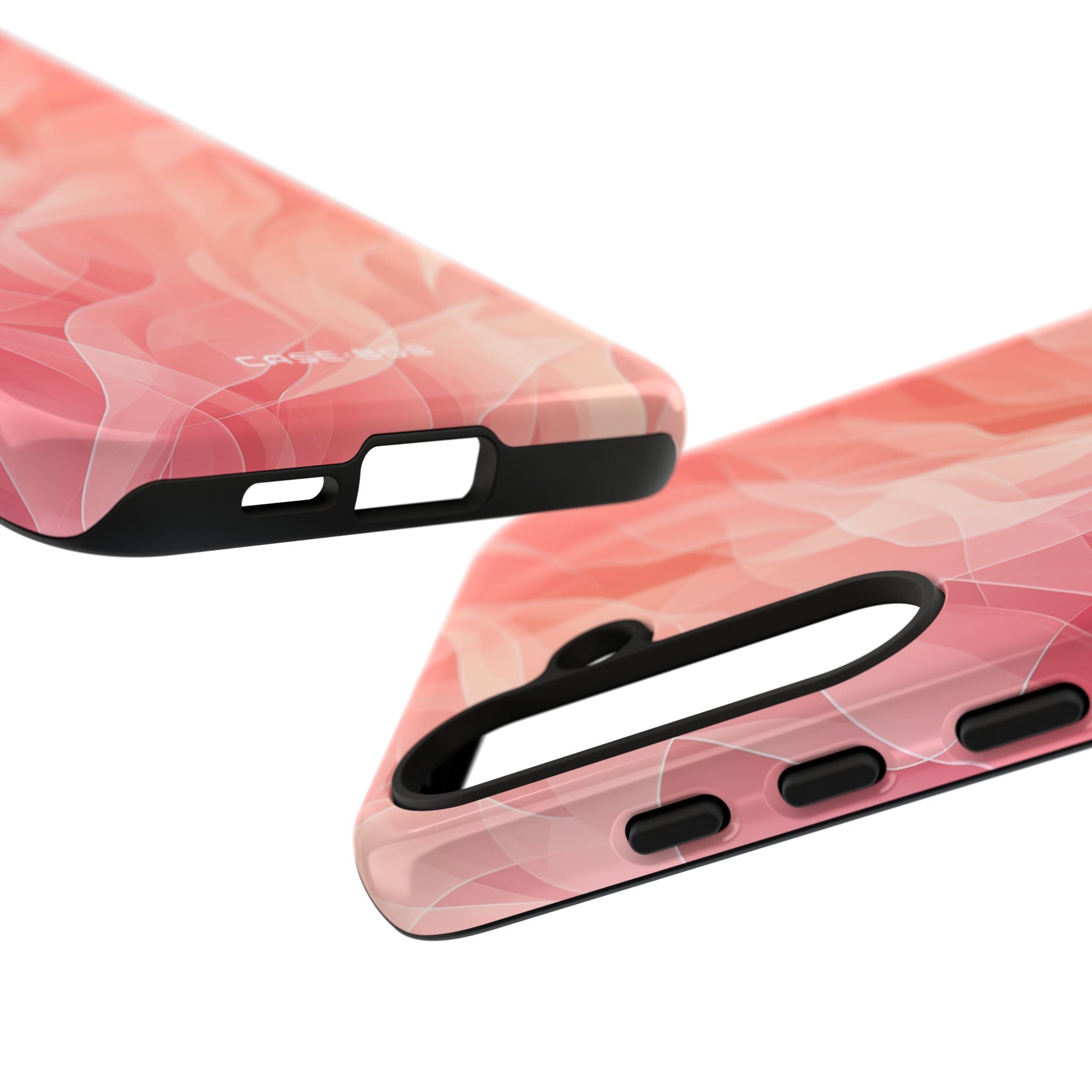 Peach Wave Drift Samsung S24 Plus Case - Tough