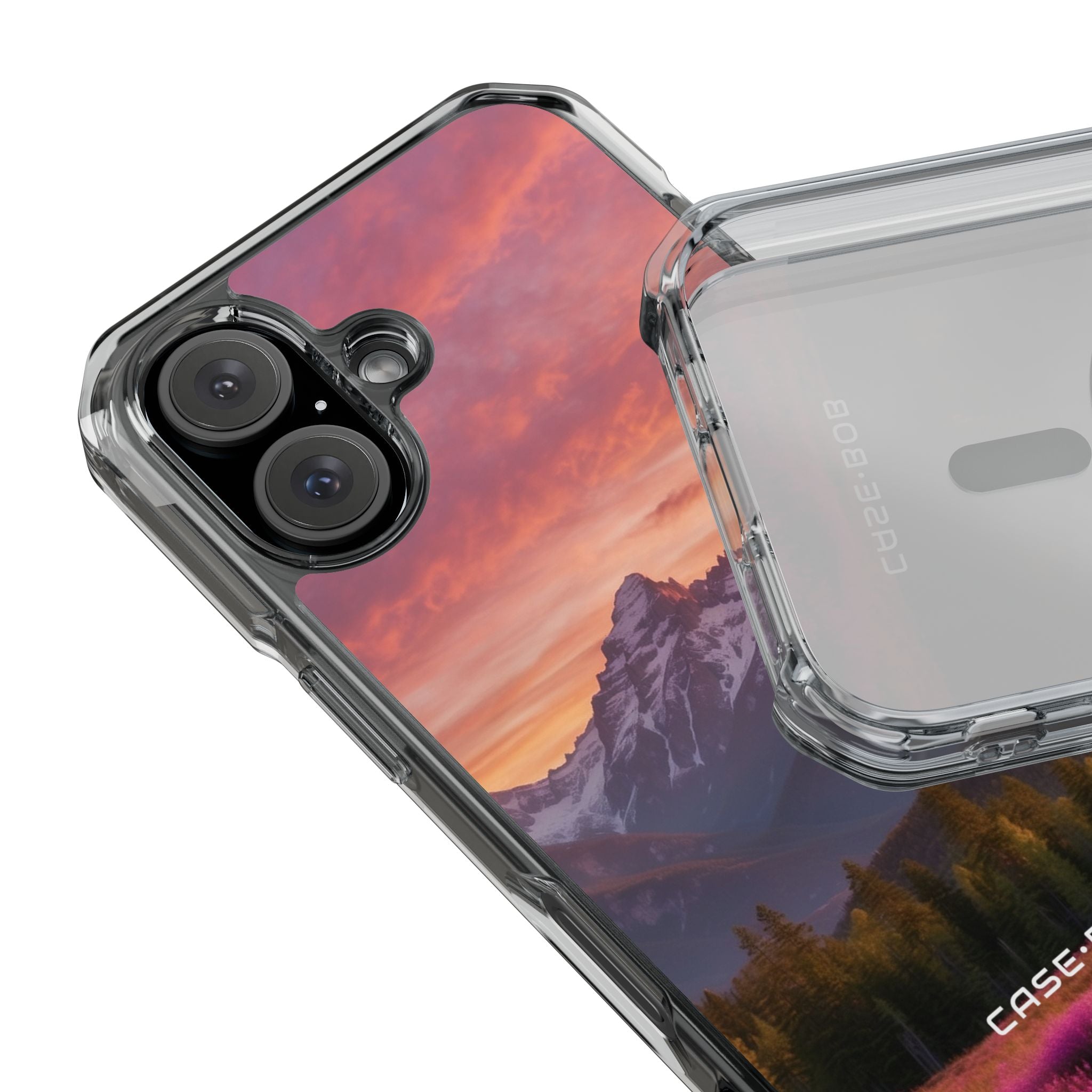 Snowcap Bloom iPhone 15 Case - Impact