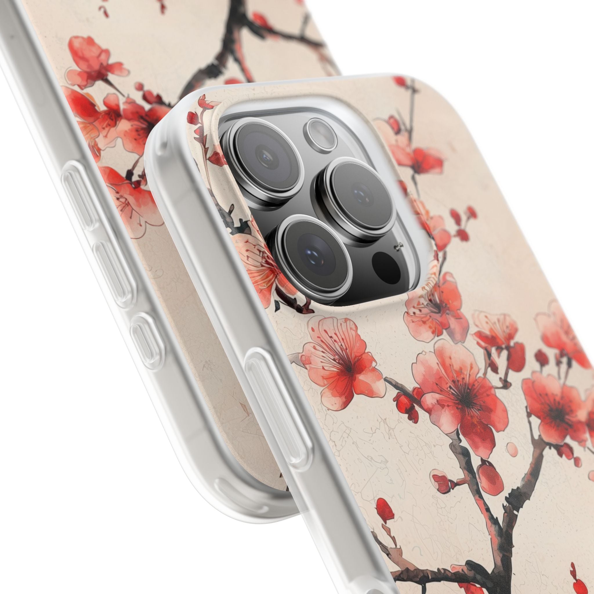 Blossom Shadow iPhone 16 Pro Case - Soft