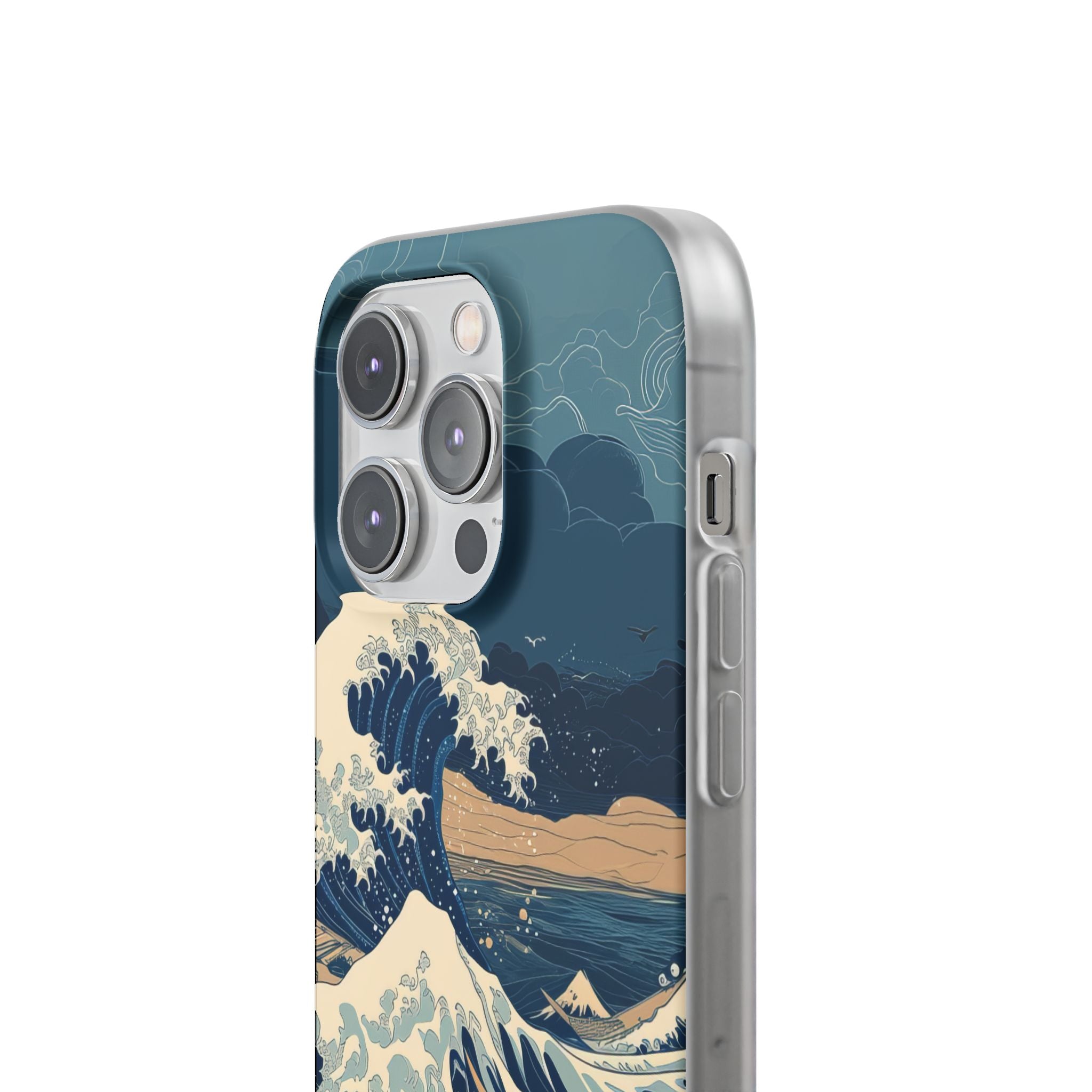 Cresting Blue Wave iPhone 14 Pro Case - Soft
