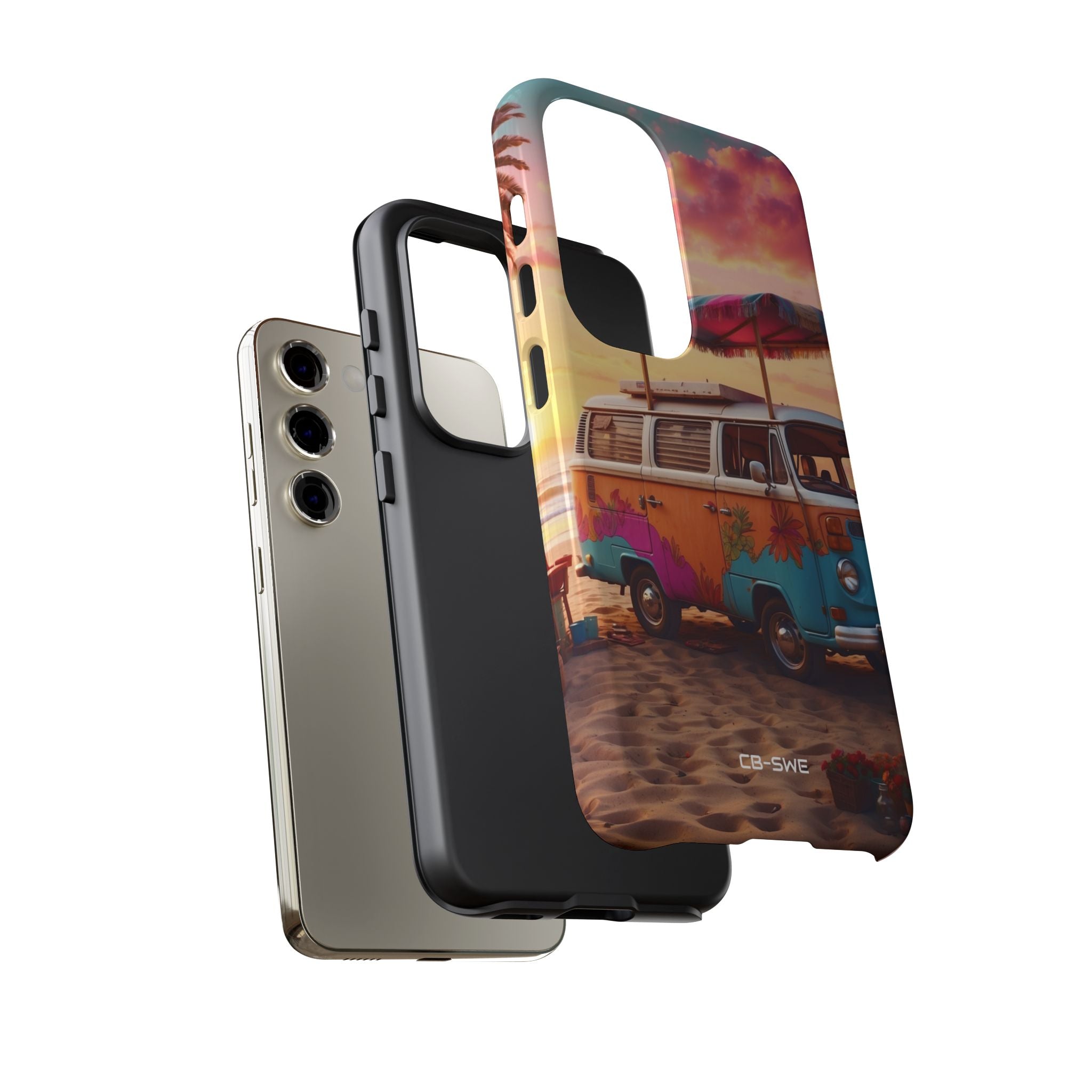 **Van Rests at Shore** - Samsung Case