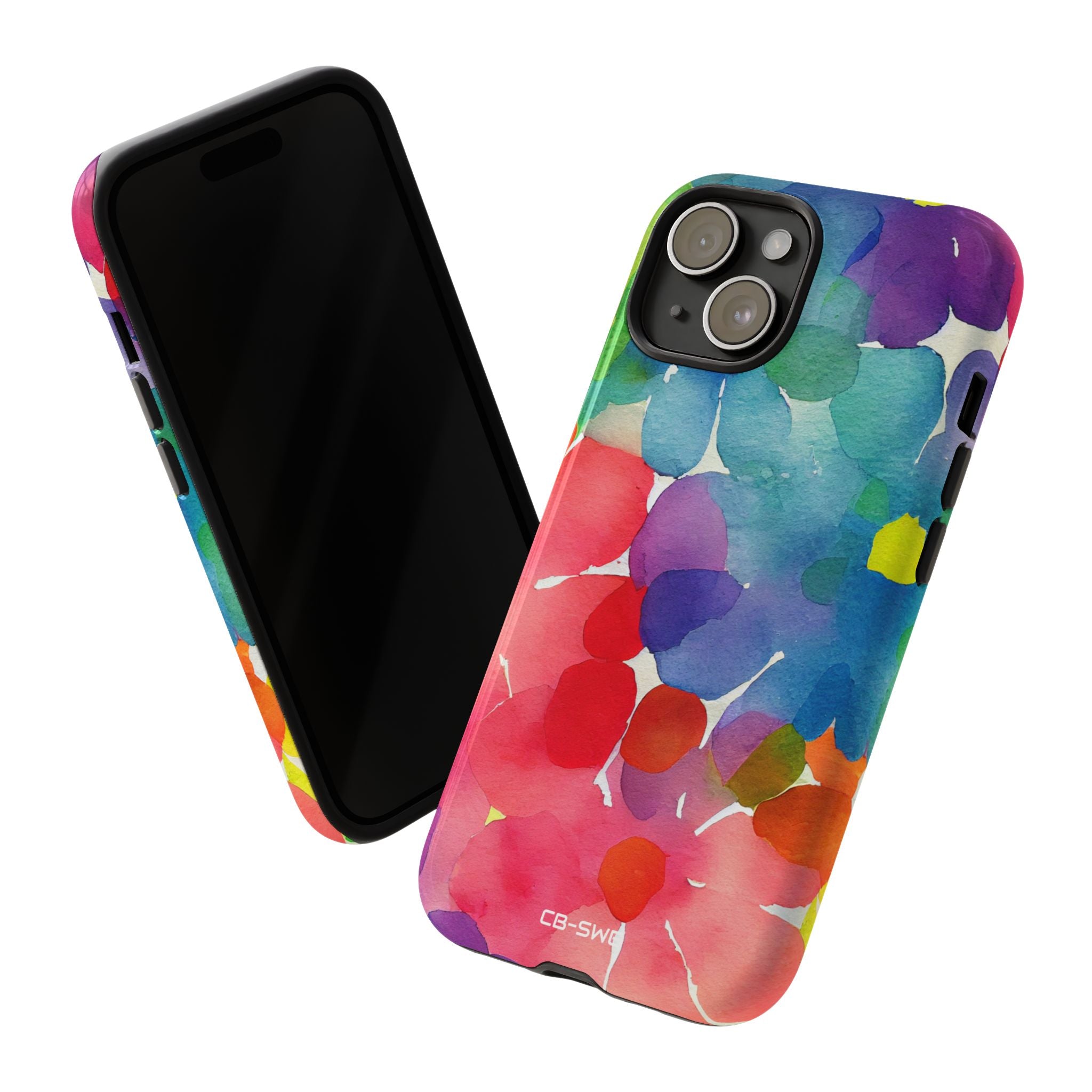 Fluid Color Petals - iPhone Case