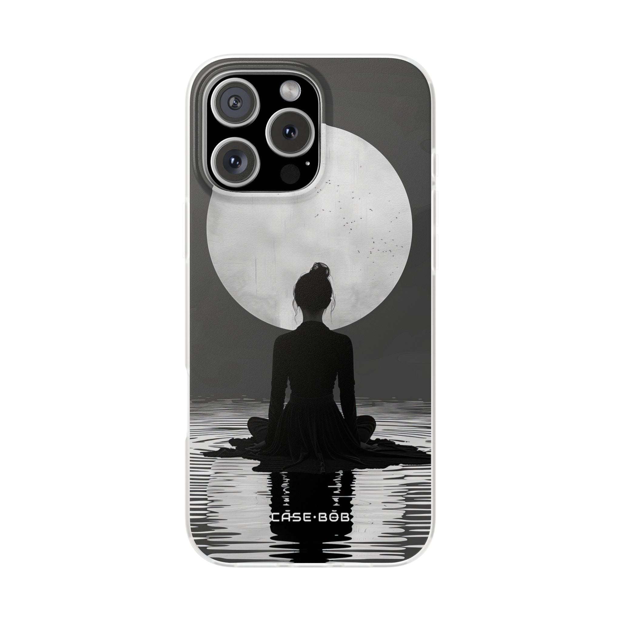 Silhouette Moonlight iPhone 16 Pro Max Case - Soft