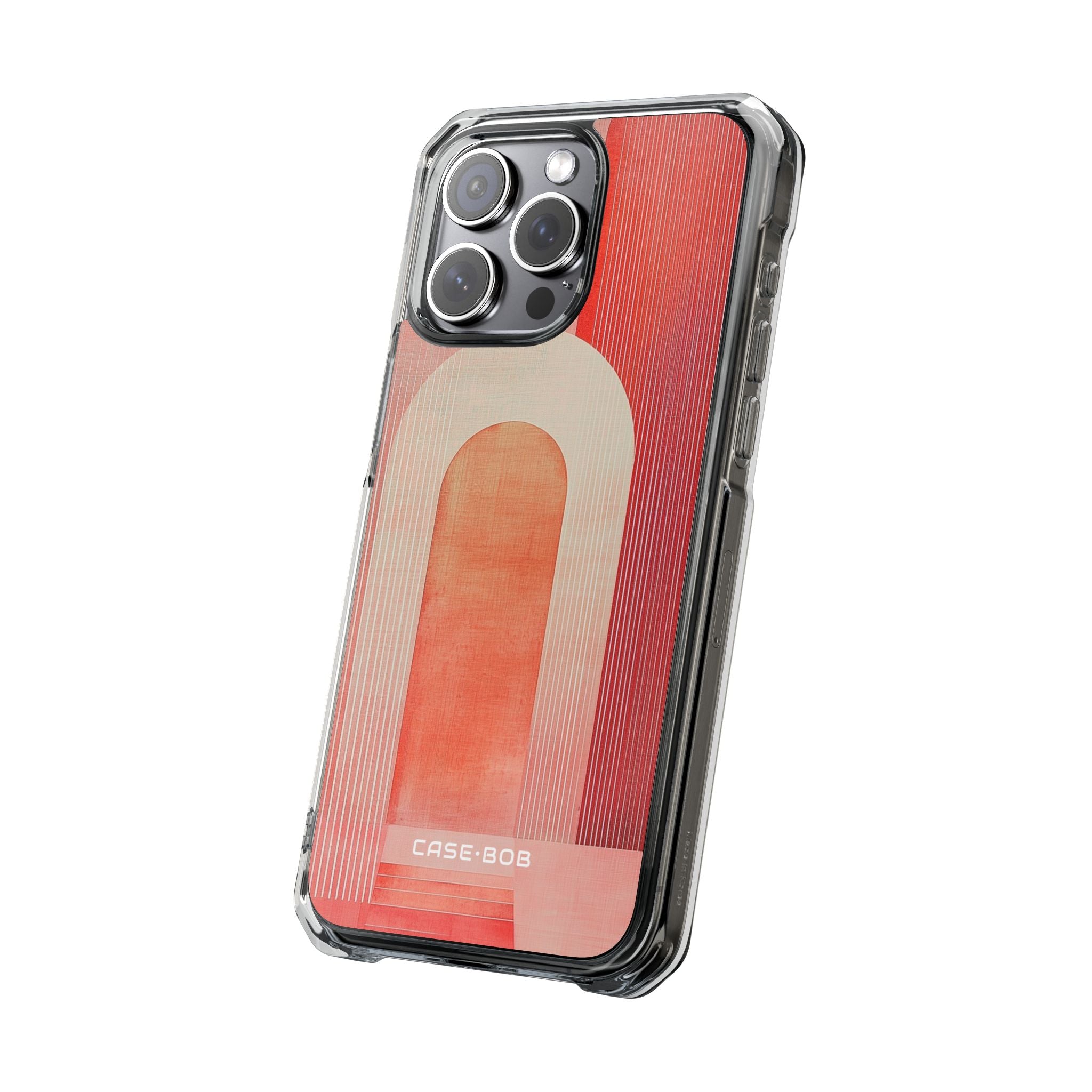 Crimson Arches iPhone 15 Pro Max Case - Impact