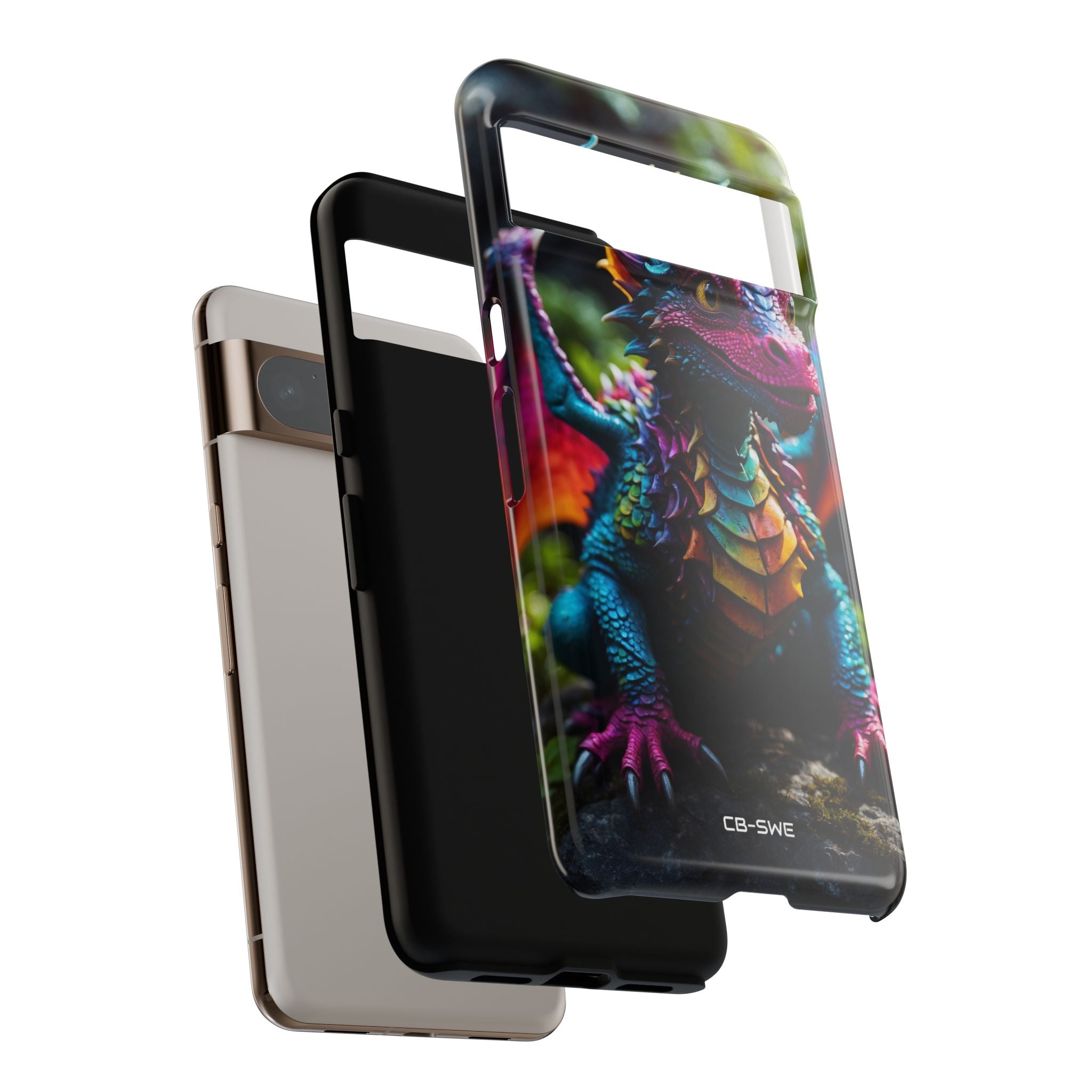 Friendly Dragon Smiles - Google Pixel Case