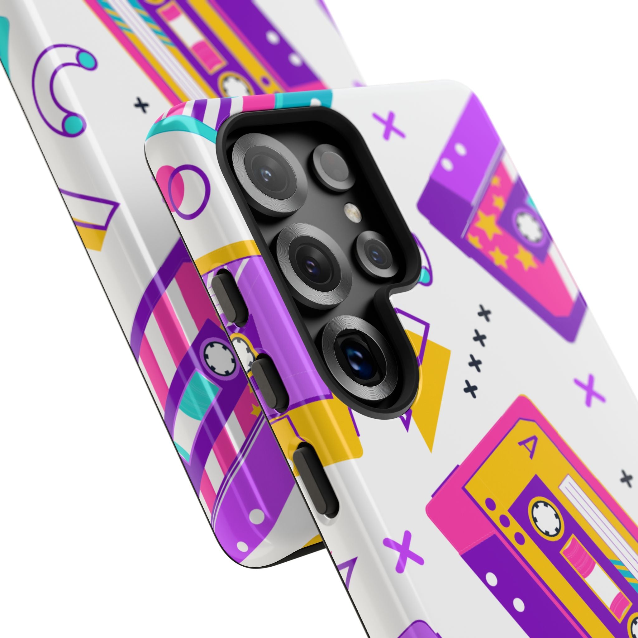 Retro Cassette Chaos - Samsung Case
