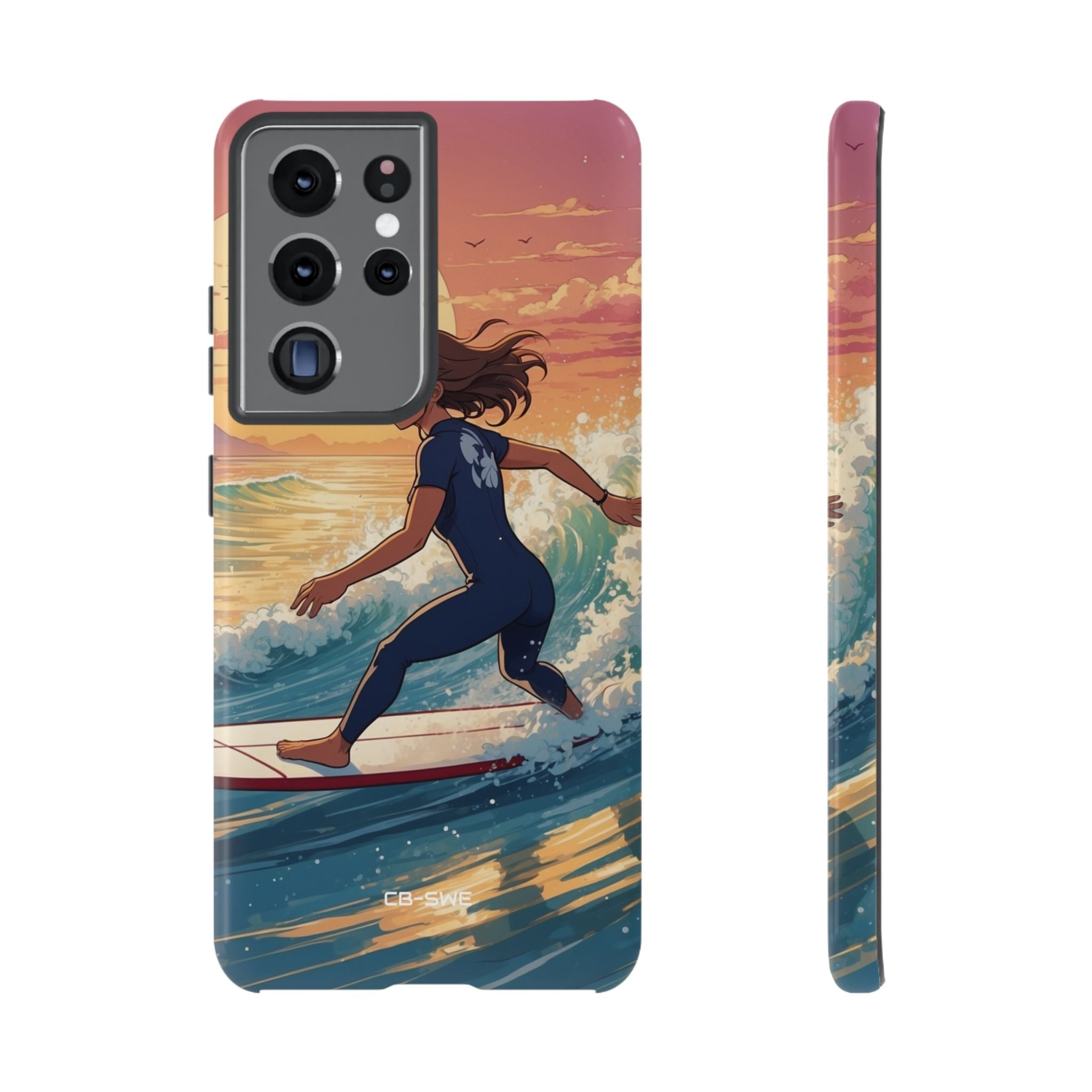 Surfing Into Sunset - Samsung Case