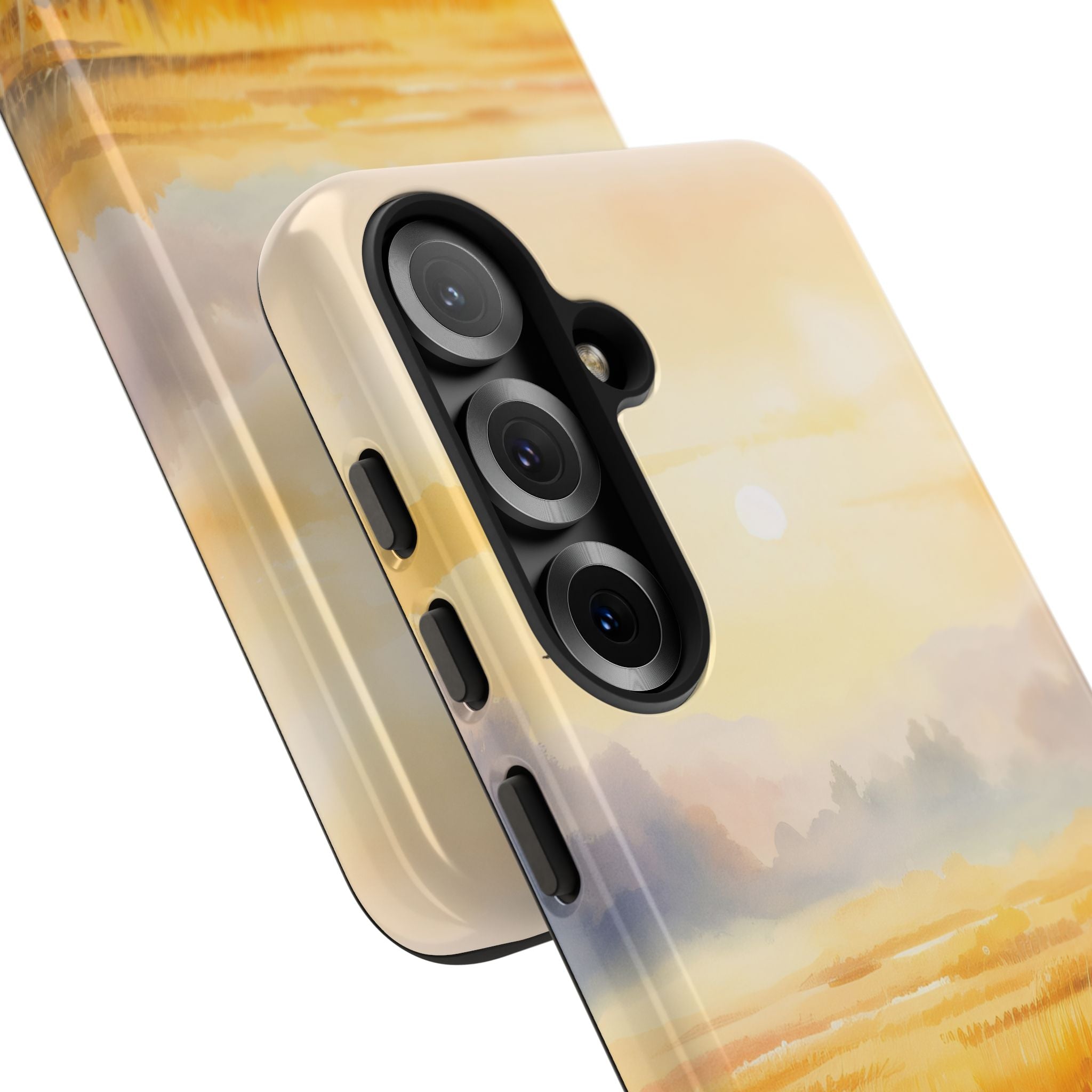 Glowing Sunrise Samsung S25 Case - Tough