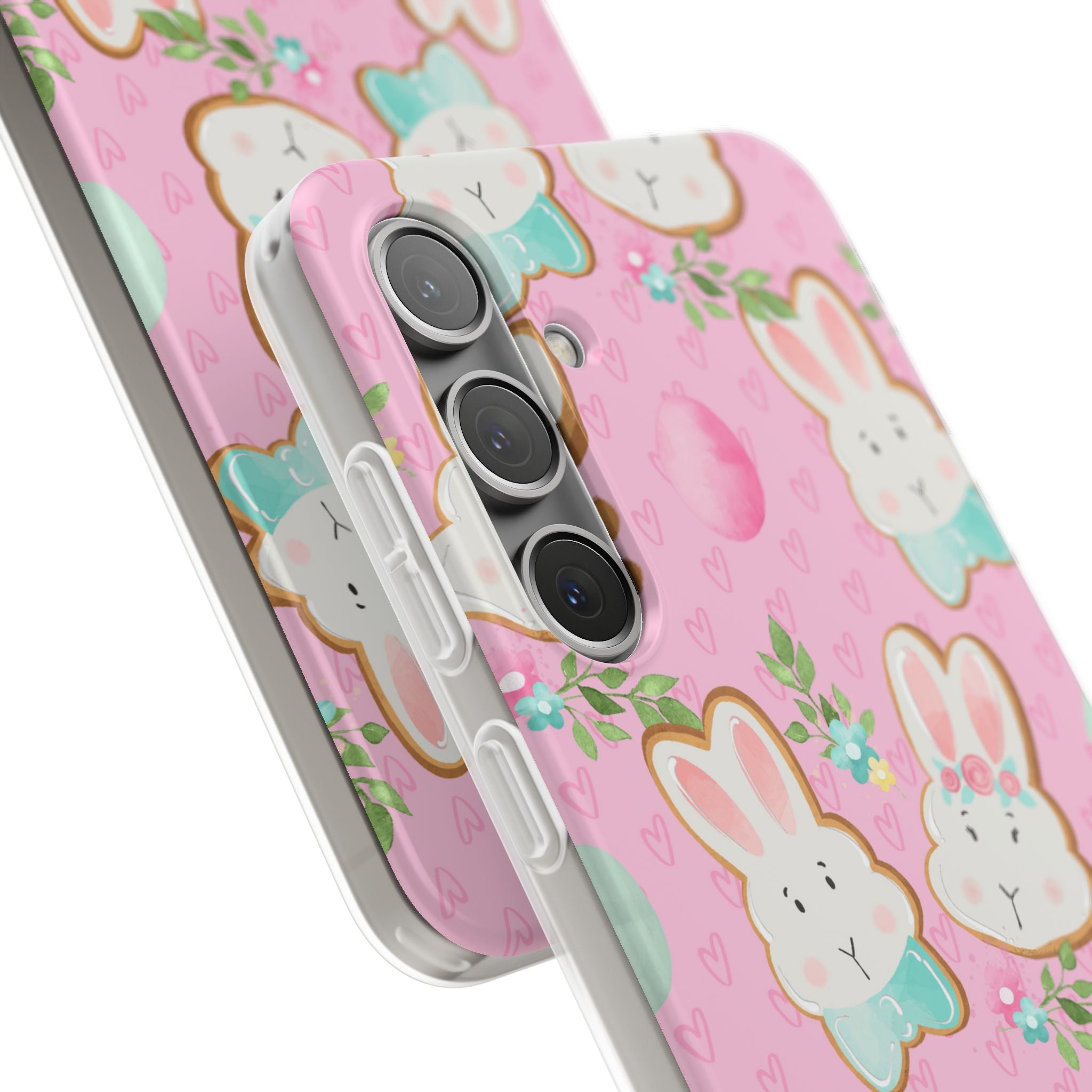 Bunny Blossom Samsung S24 Plus Case - Soft