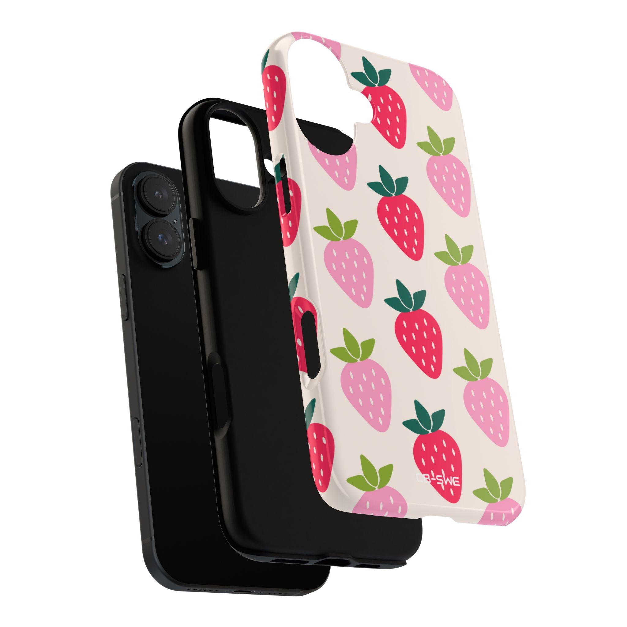 Vibrant Strawberry Rhythm - iPhone Case