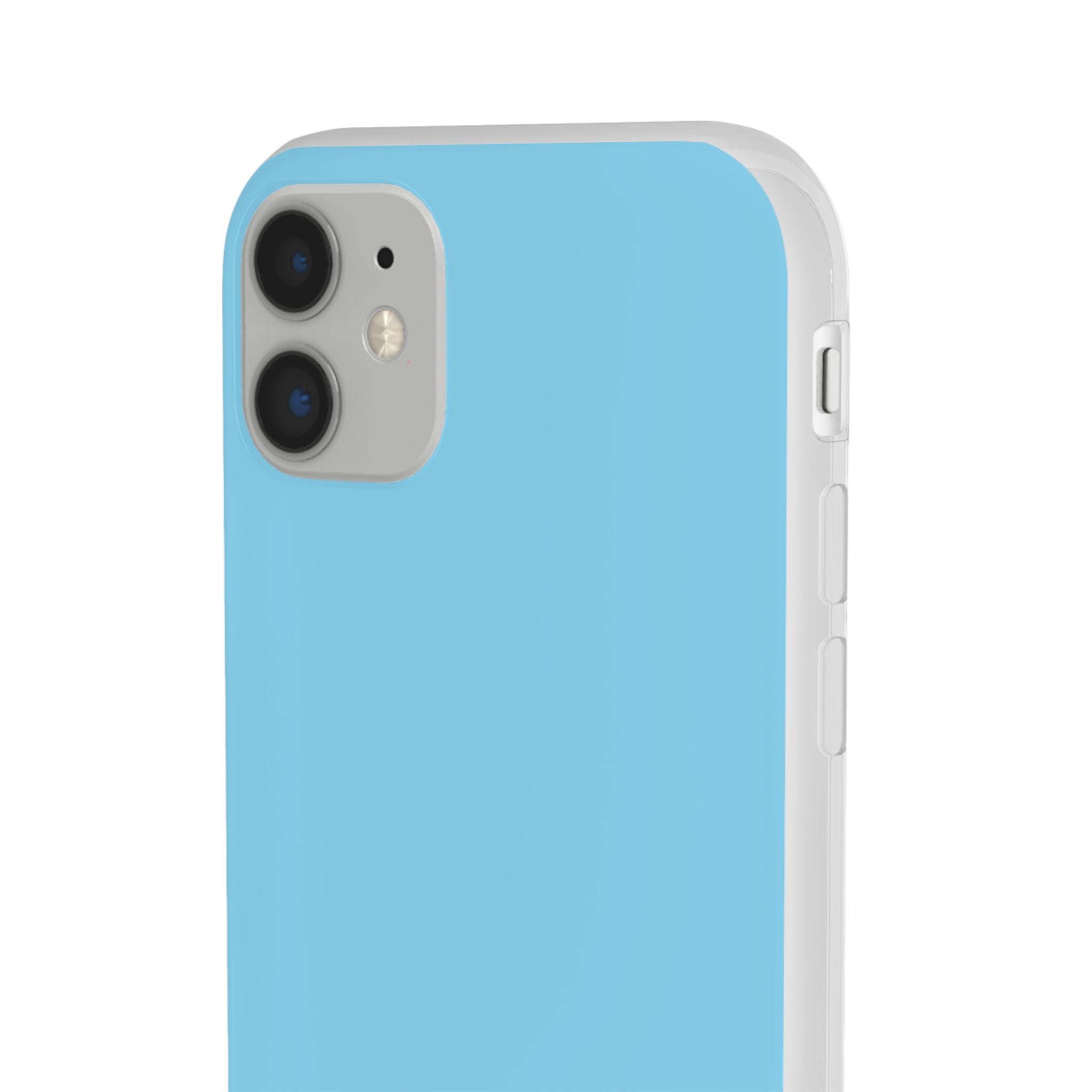 Himmelblaue iPhone-Hülle - Flexi