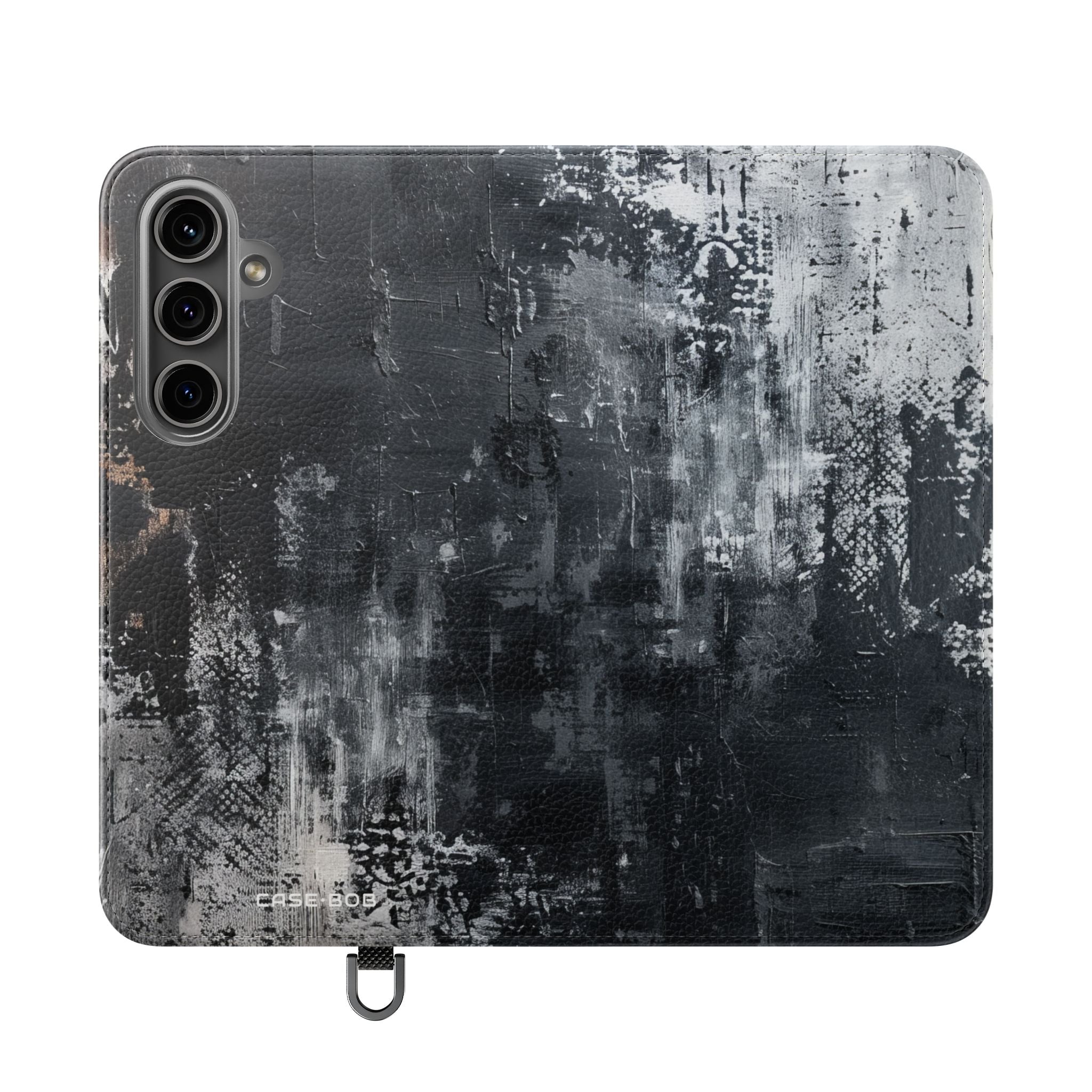 Midnight Brushstroke - Samsung S24 Plus -lompakkokotelo