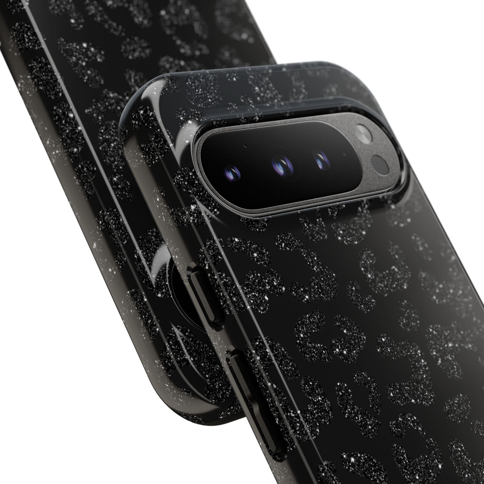 Glittery Leopard Elegance - Google Pixel Case