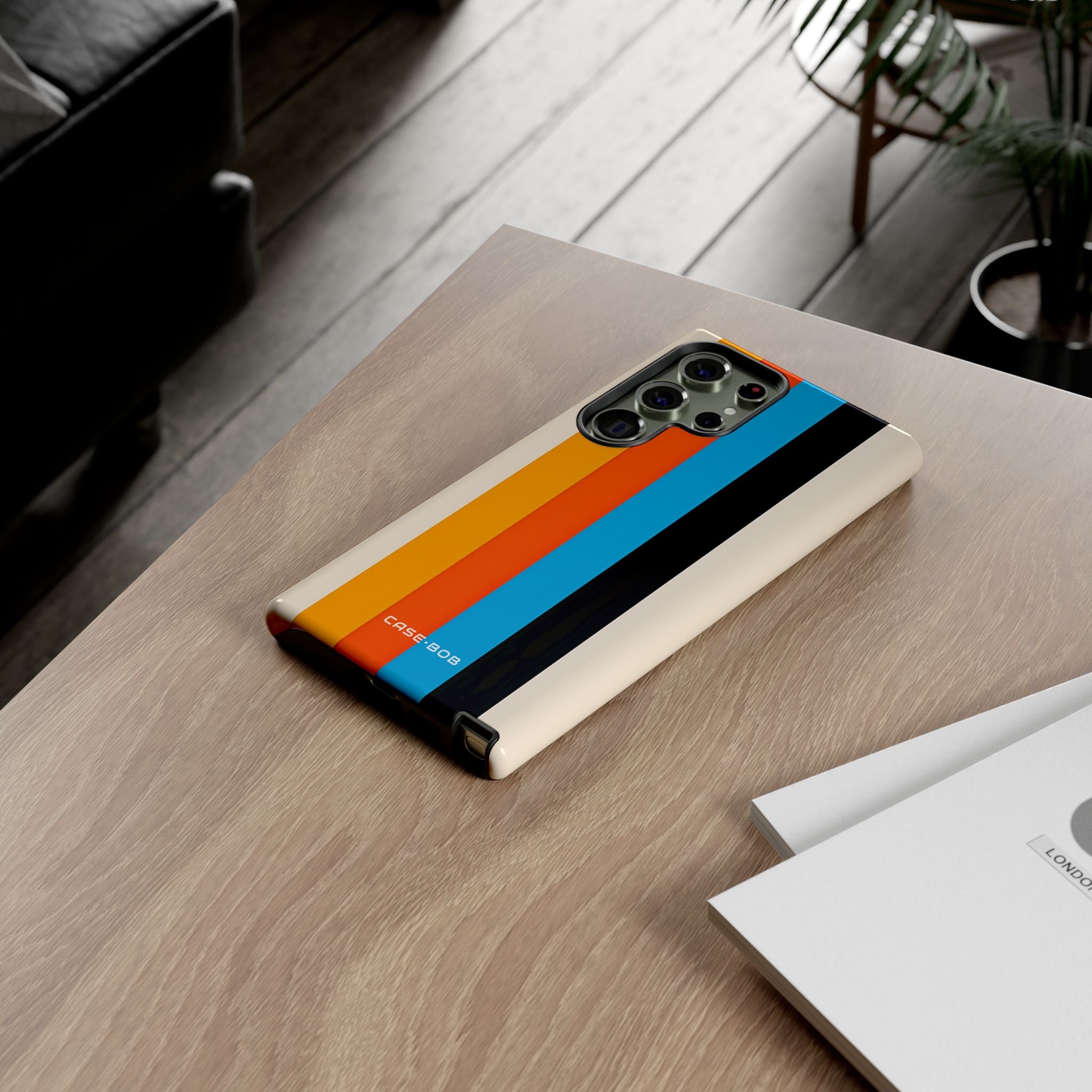 Vivid Stripe Harmony Samsung S23 Ultra Case - Tough