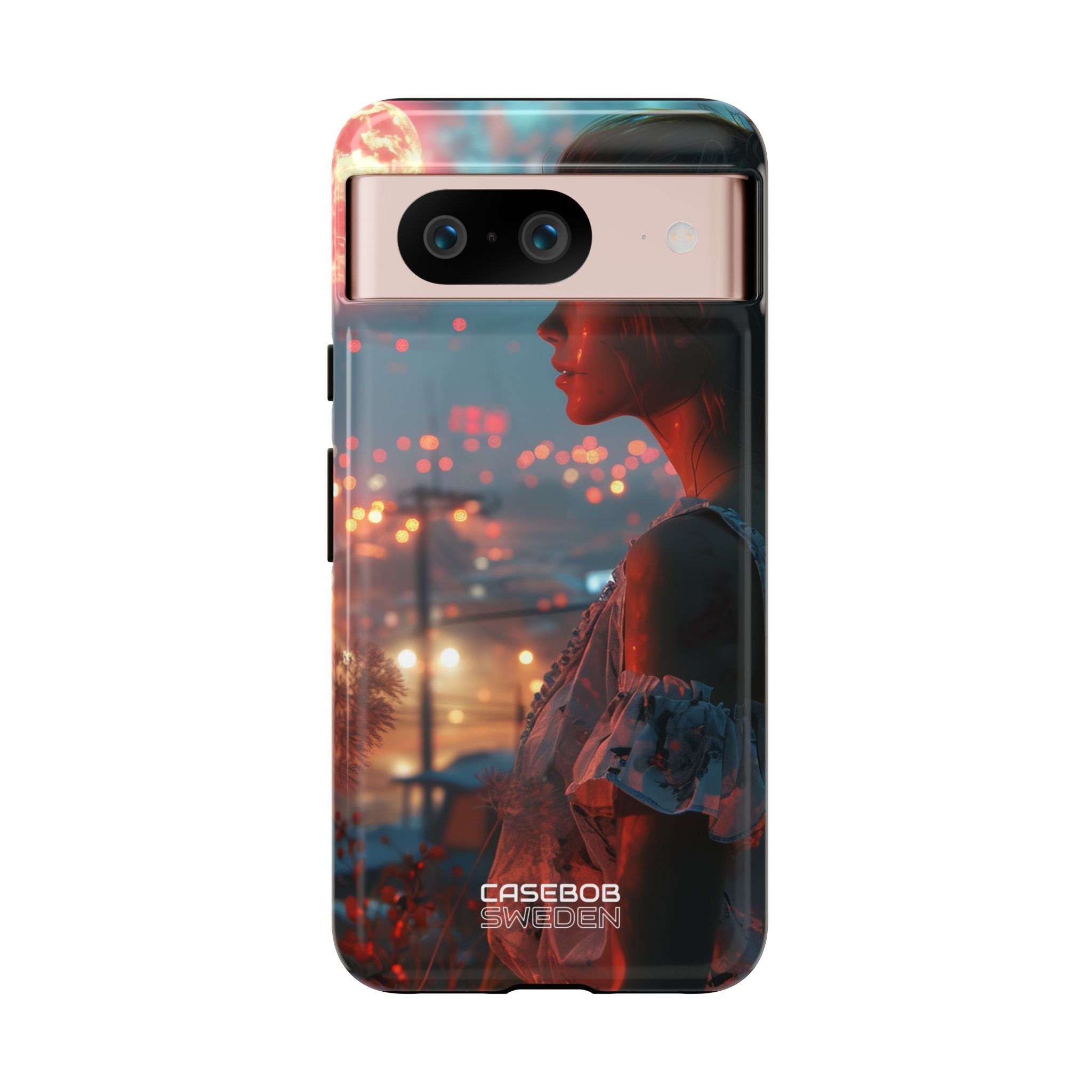Moonlit Dreamscape Glow Google Pixel 8 - Tough
