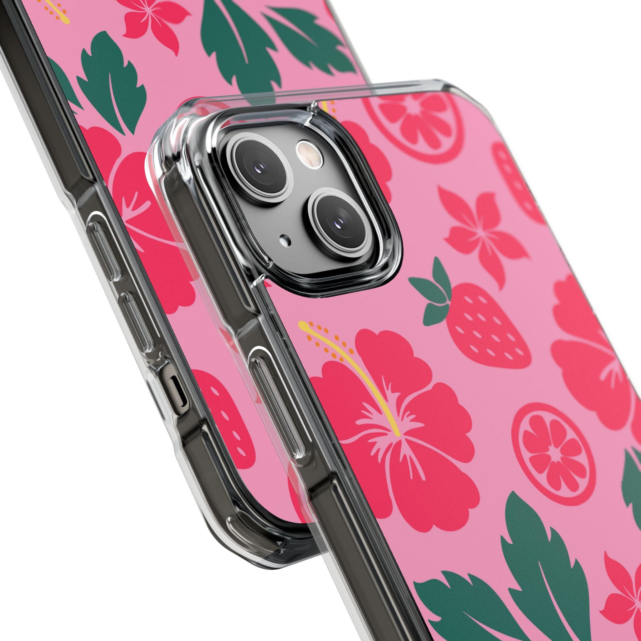Tropical Hibiscus Harmony iPhone Case - Impact