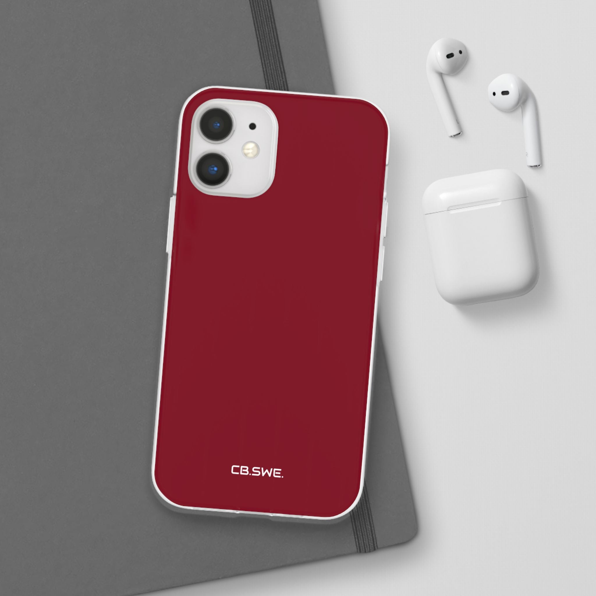 Burgundy iPhone Case - Flexi