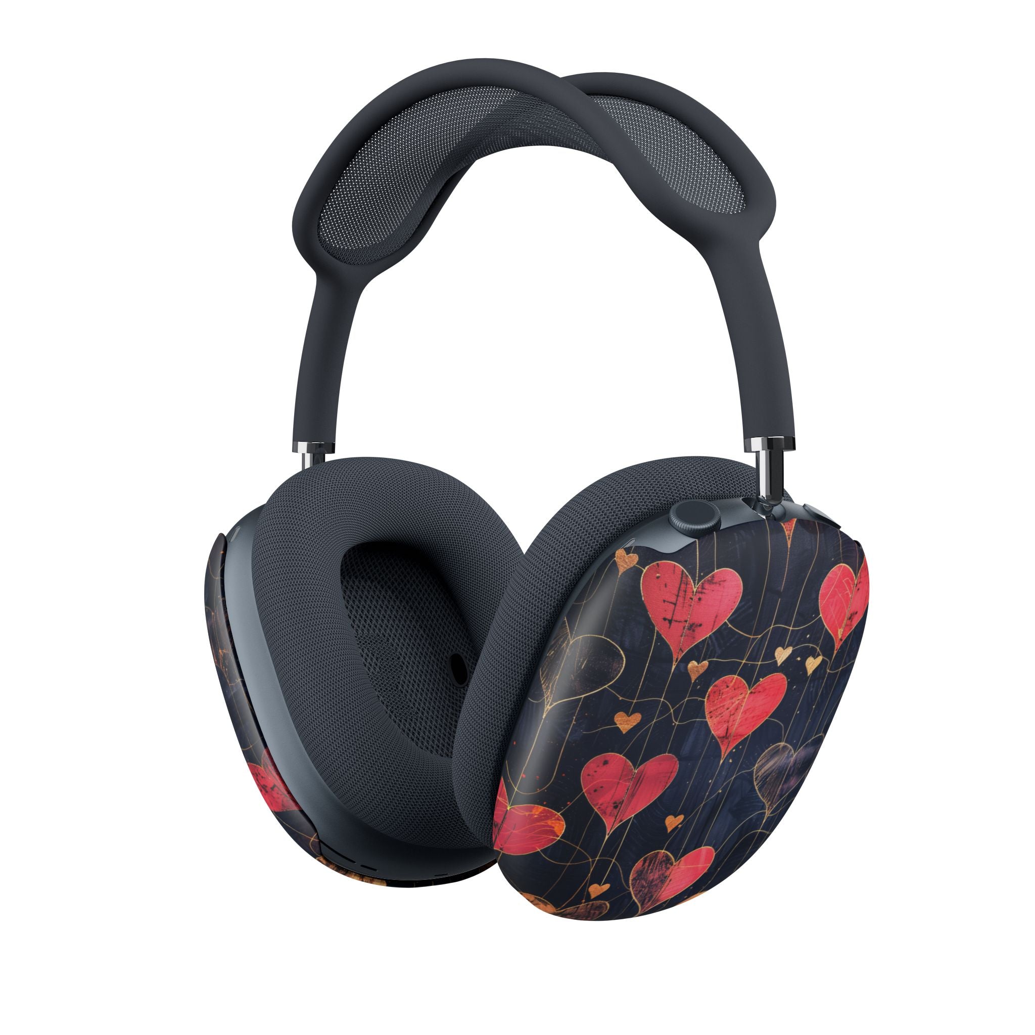 Rauhallinen sydänruudukko - AirPod Max -case