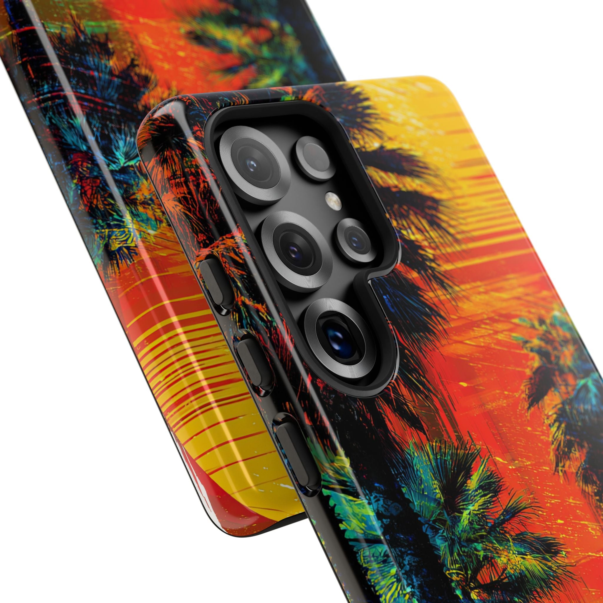Tropical Sunburst Samsung S25 Ultra Case - Tough