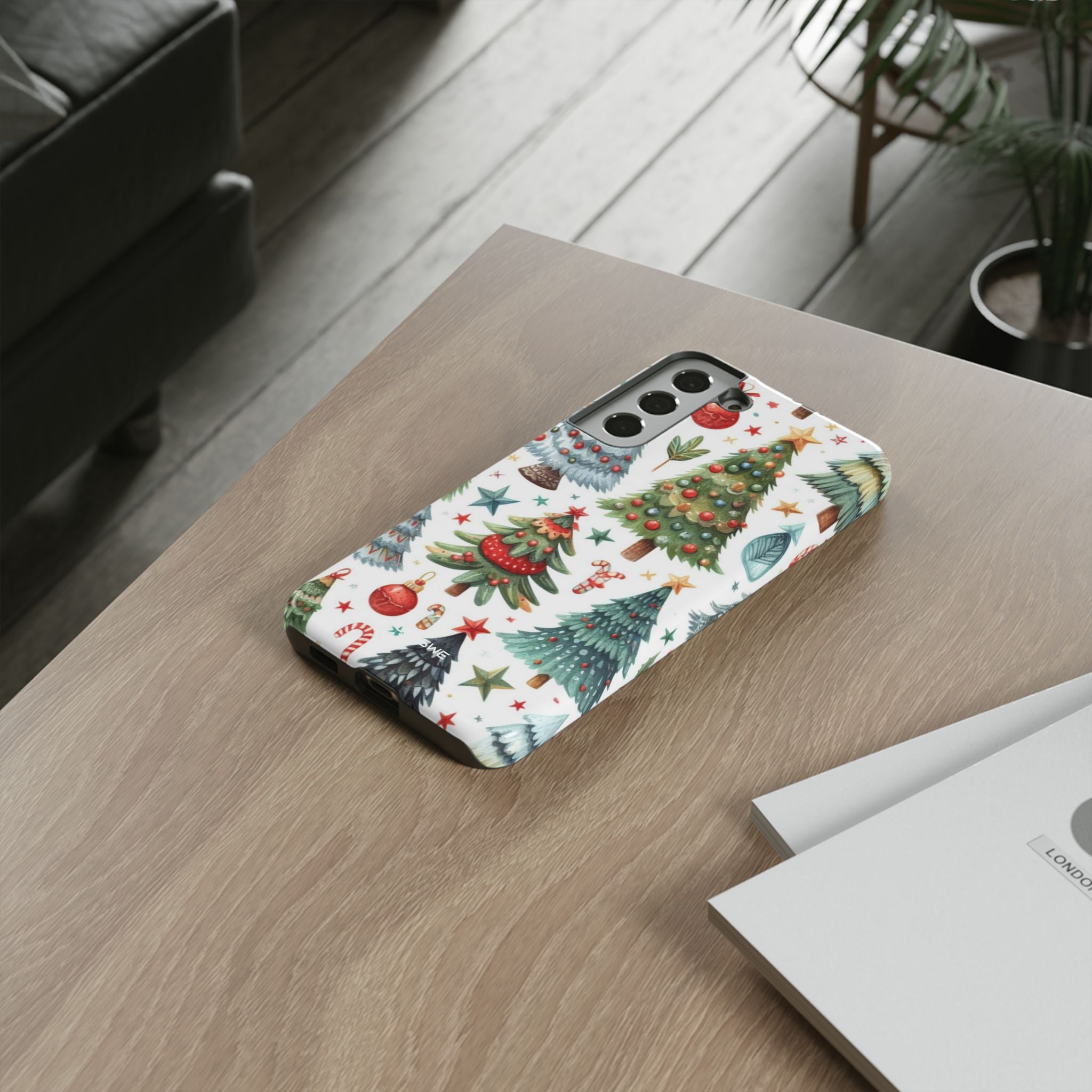 Whimsical Trees Sparkle - Samsung Case