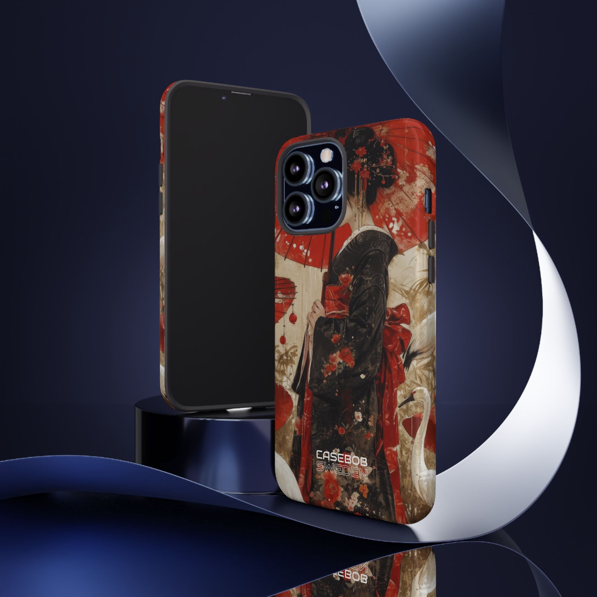 Scarlet Crane Dreams iPhone 13 - Tough