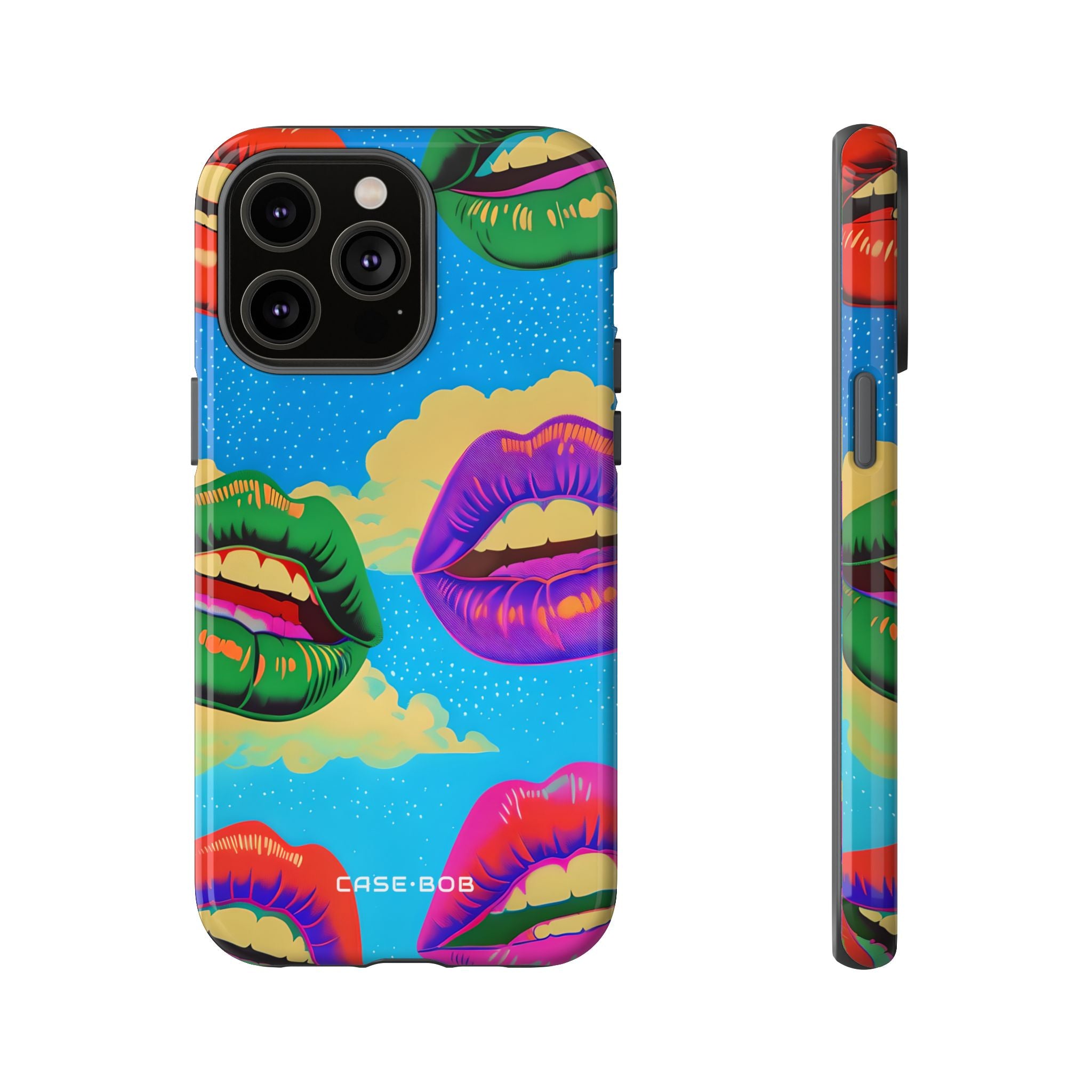 Colorful Lipscape iPhone 14 Pro Max Case - Tough