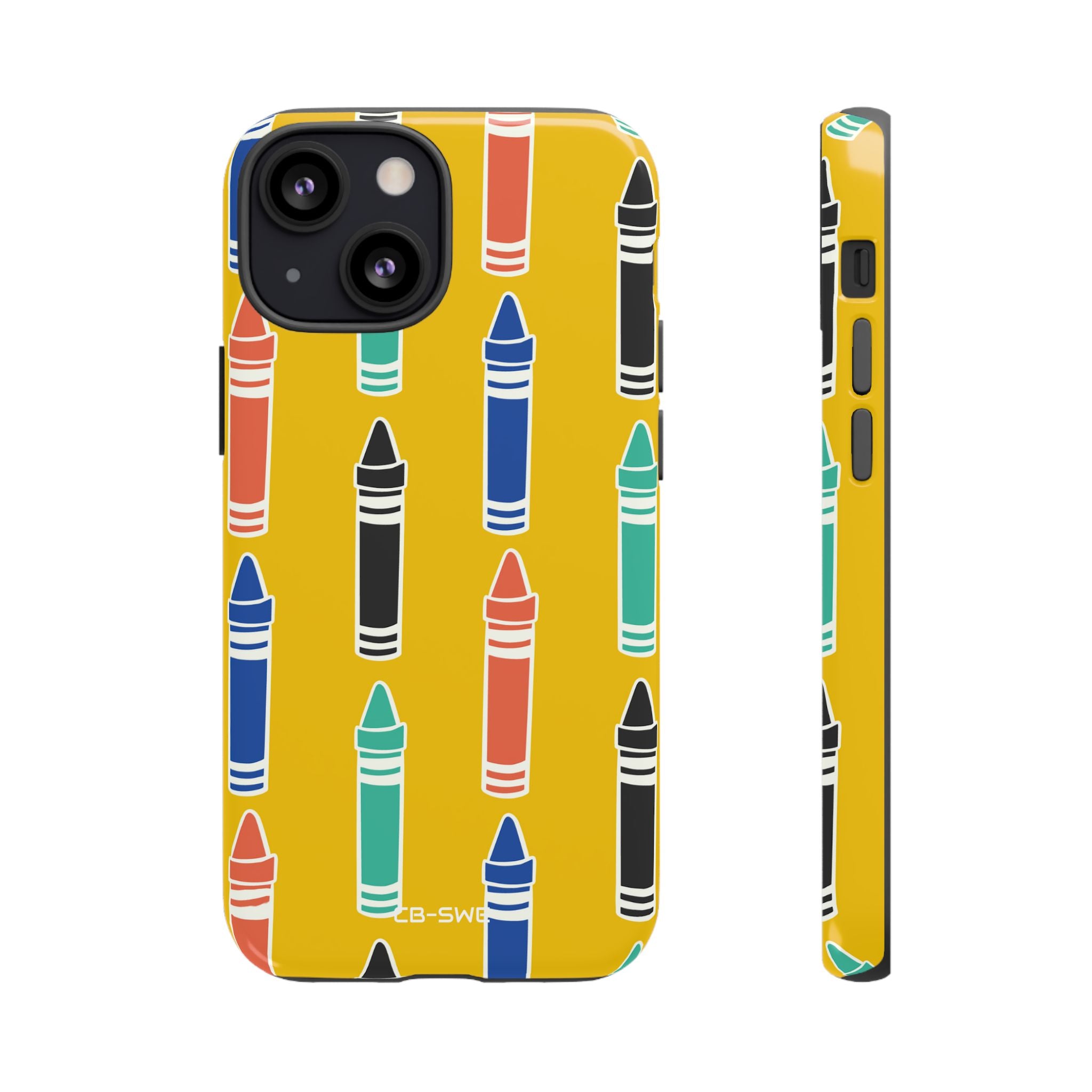 Crayons Dance Joyfully - iPhone Case