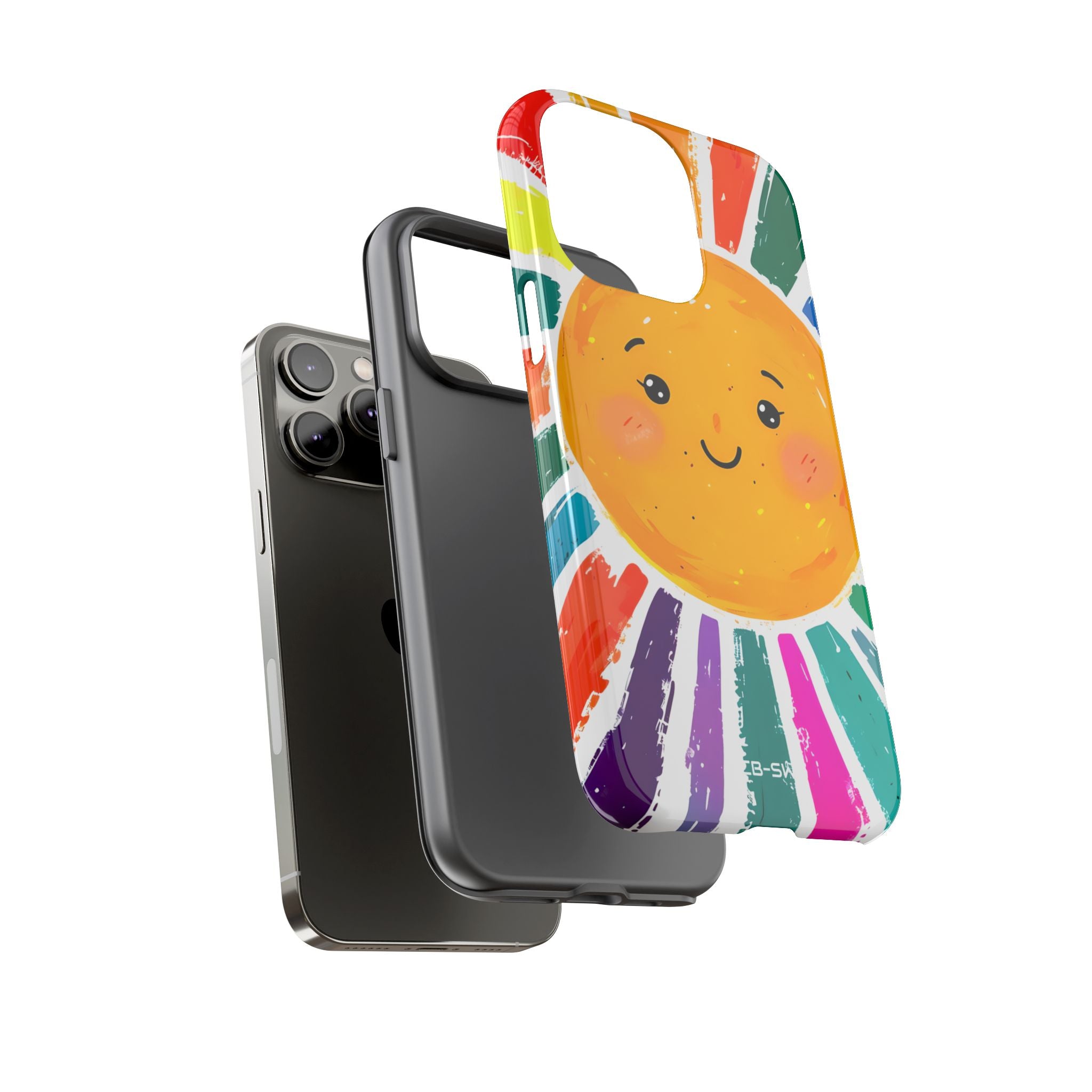 Radiant Smiling Sun - iPhone Case