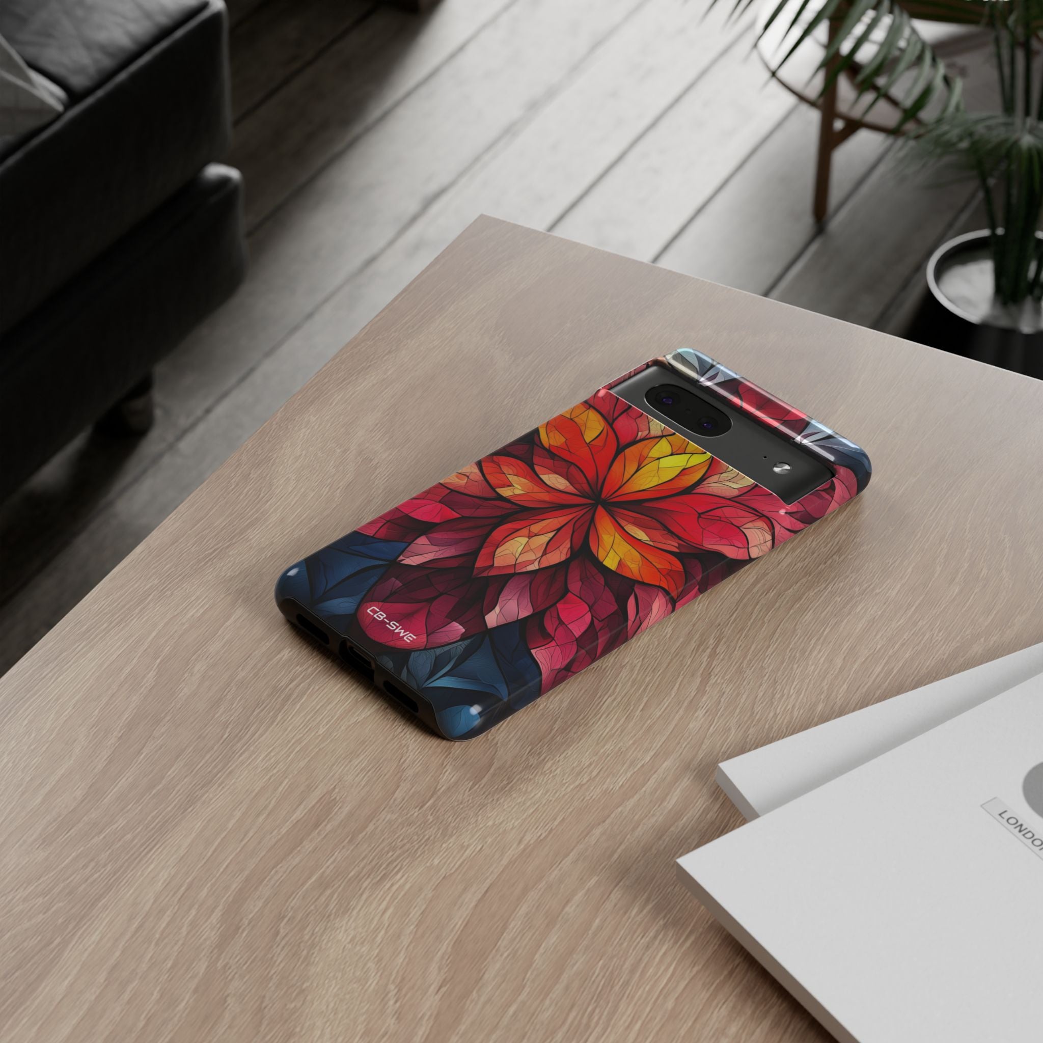 Flame Blossoms Glow - Google Pixel Case
