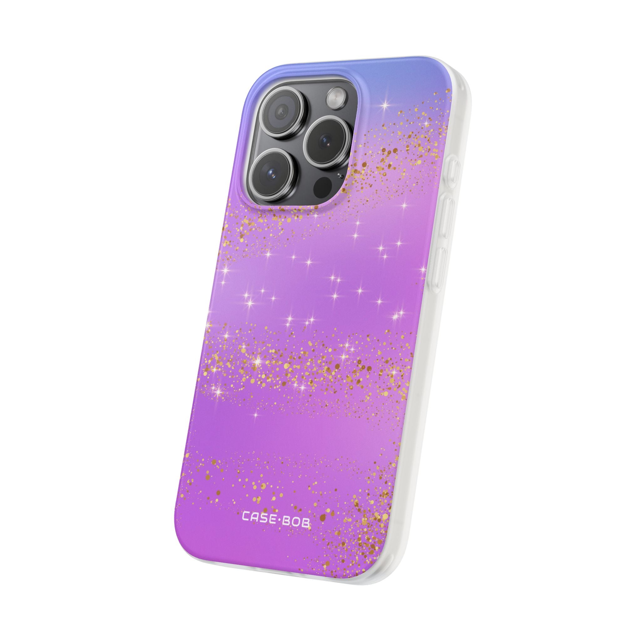 Golden Glide iPhone 15 Pro Case - Soft