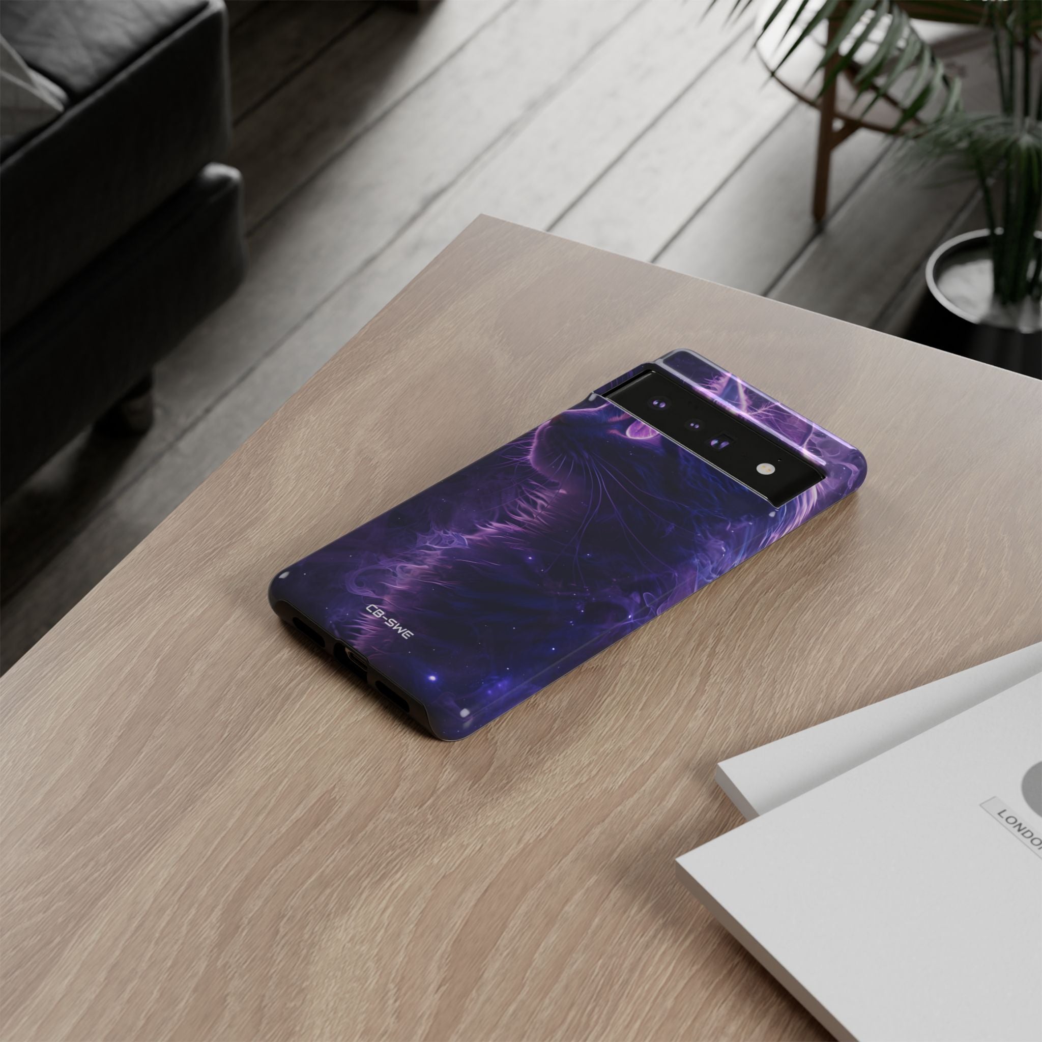 Mystical Starlit Cat - Google Pixel Case