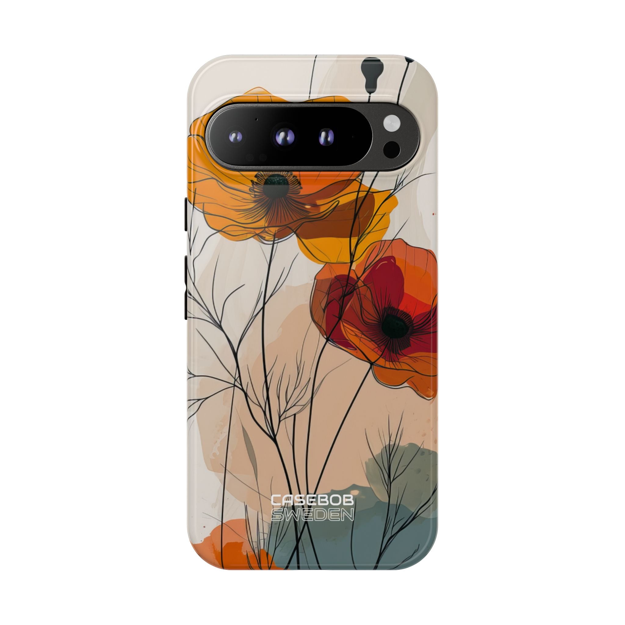 Golden Bloom Dance Google Pixel 9 - Tough