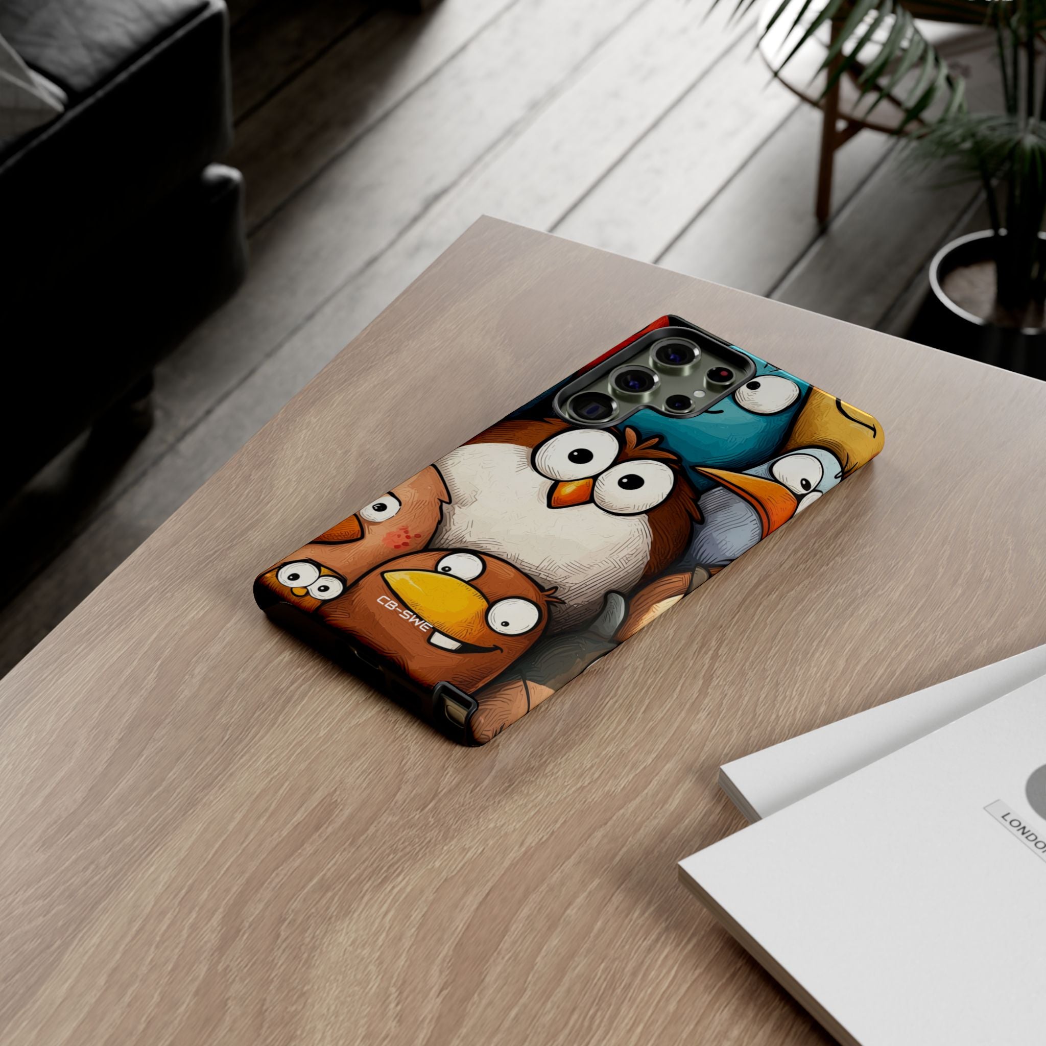 Whimsical Birds Gather - Samsung Case