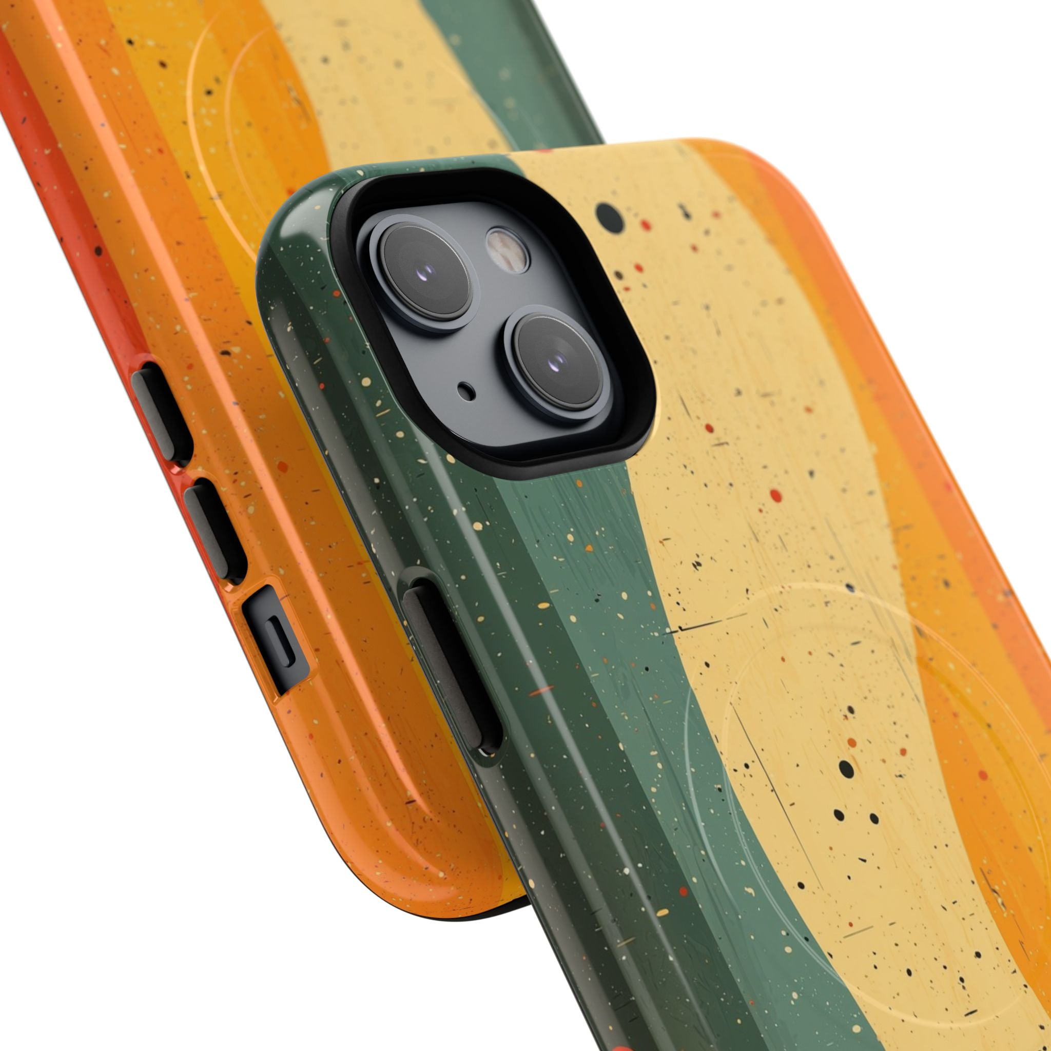 Wavy Forest Veil iPhone 14 Plus Case - Tough+