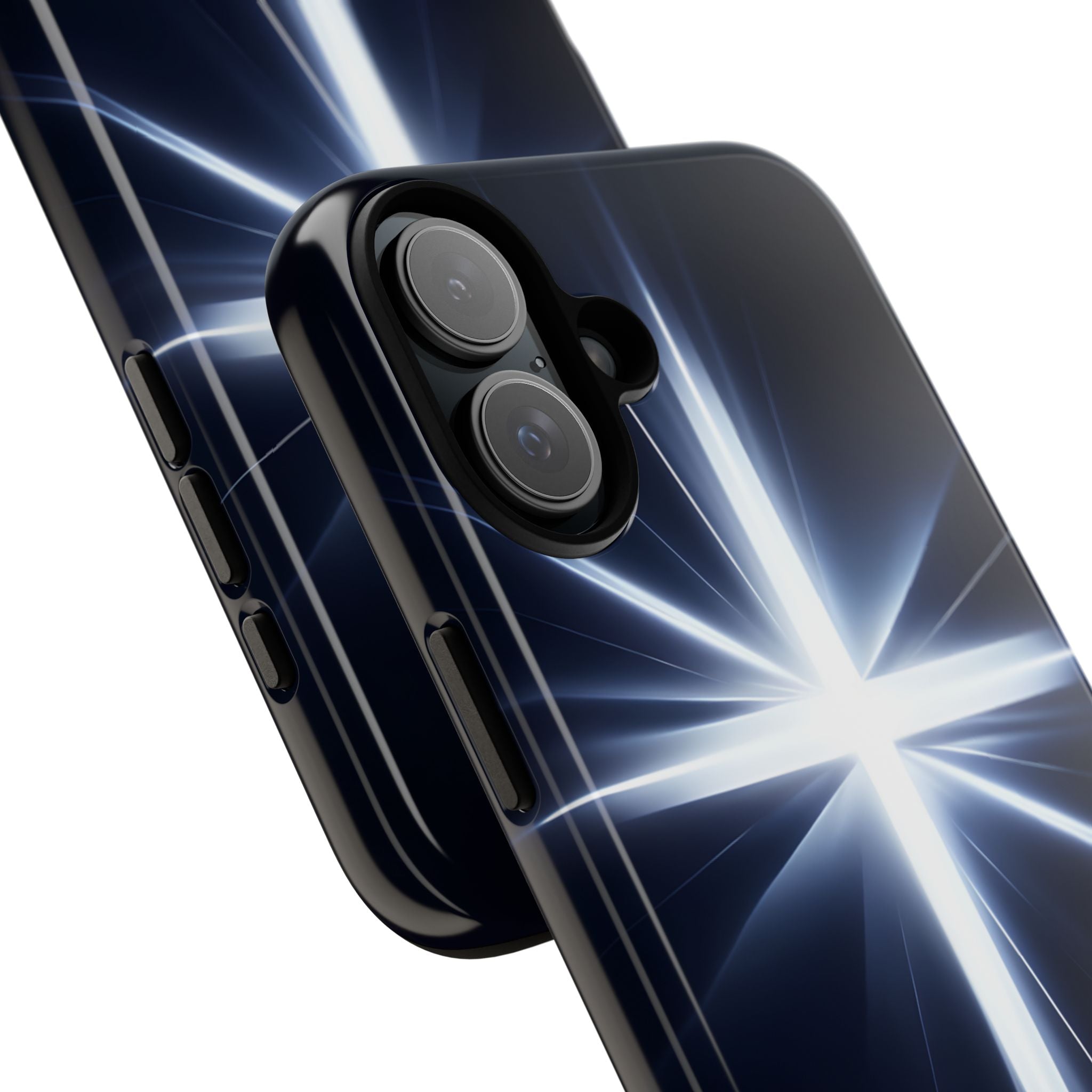 Luminous Cross Radiance - iPhone Case