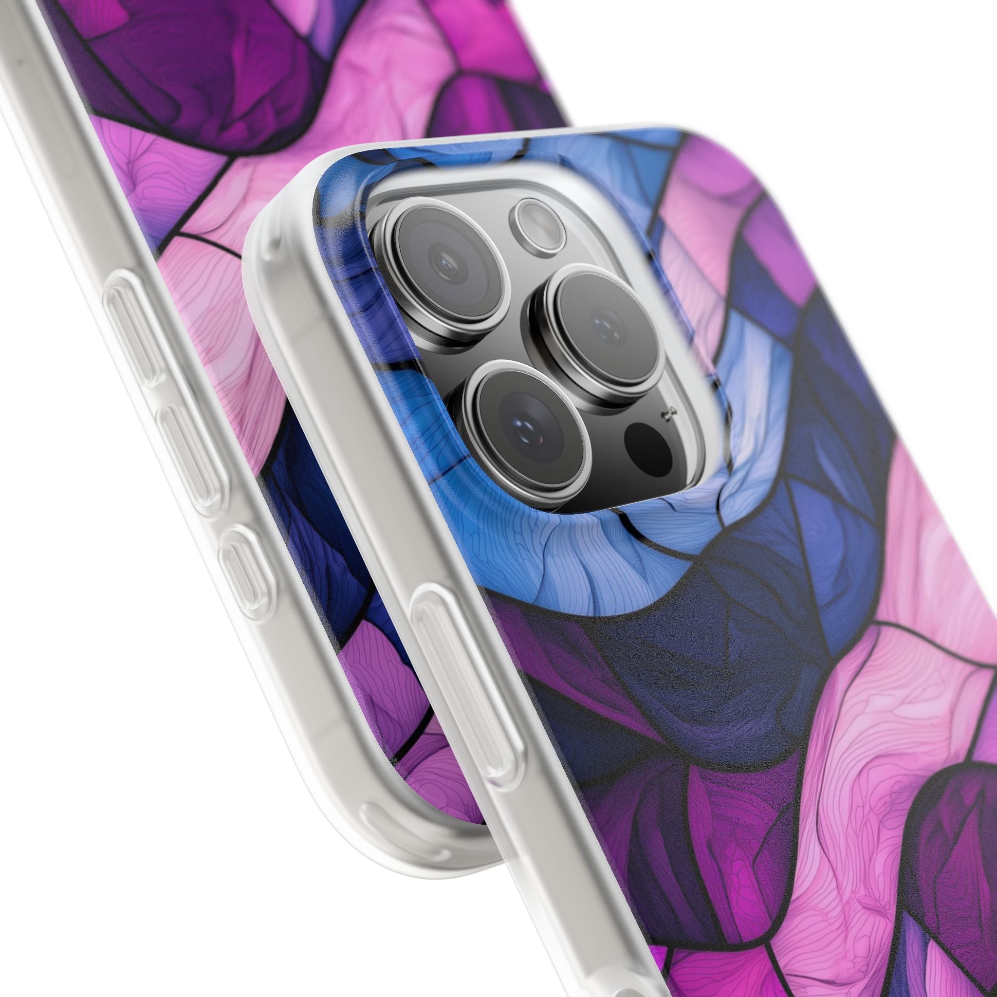 Wavelike Glow iPhone 16 Pro Case - Soft