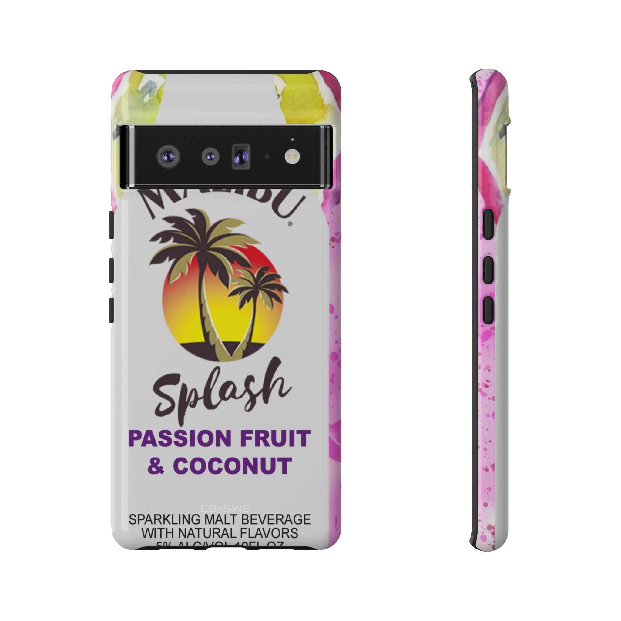 Tropical Sunset Splash - Google Pixel Case